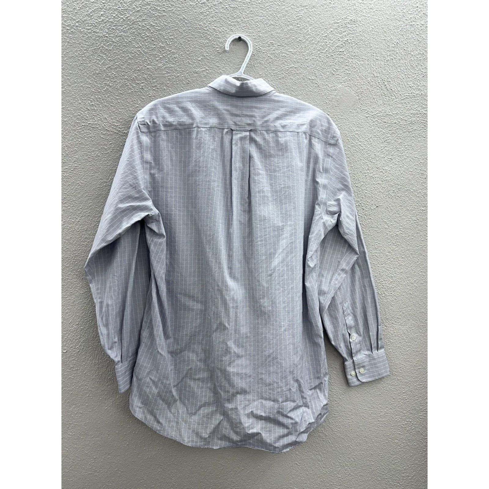 Vintage Kirkland Signature Button-Up Shirt Mens 15.5 Long Sleeve Plaid Cotton Regular Classic Outdoor Size US L / EU 52-54 / 3 - 5 Thumbnail