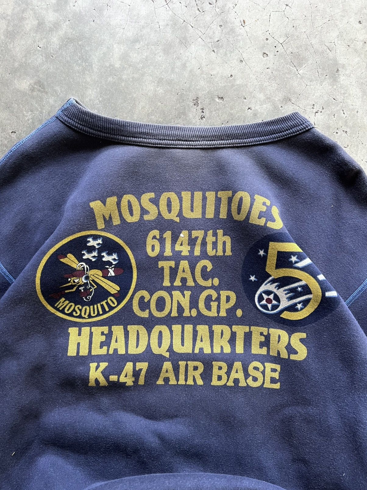 Buzz Rickson's BUZZ RICKSON'S "Mosquitoes" K-47 Air Base Loopwheel Sweater Size US M / EU 48-50 / 2 - 10 Thumbnail