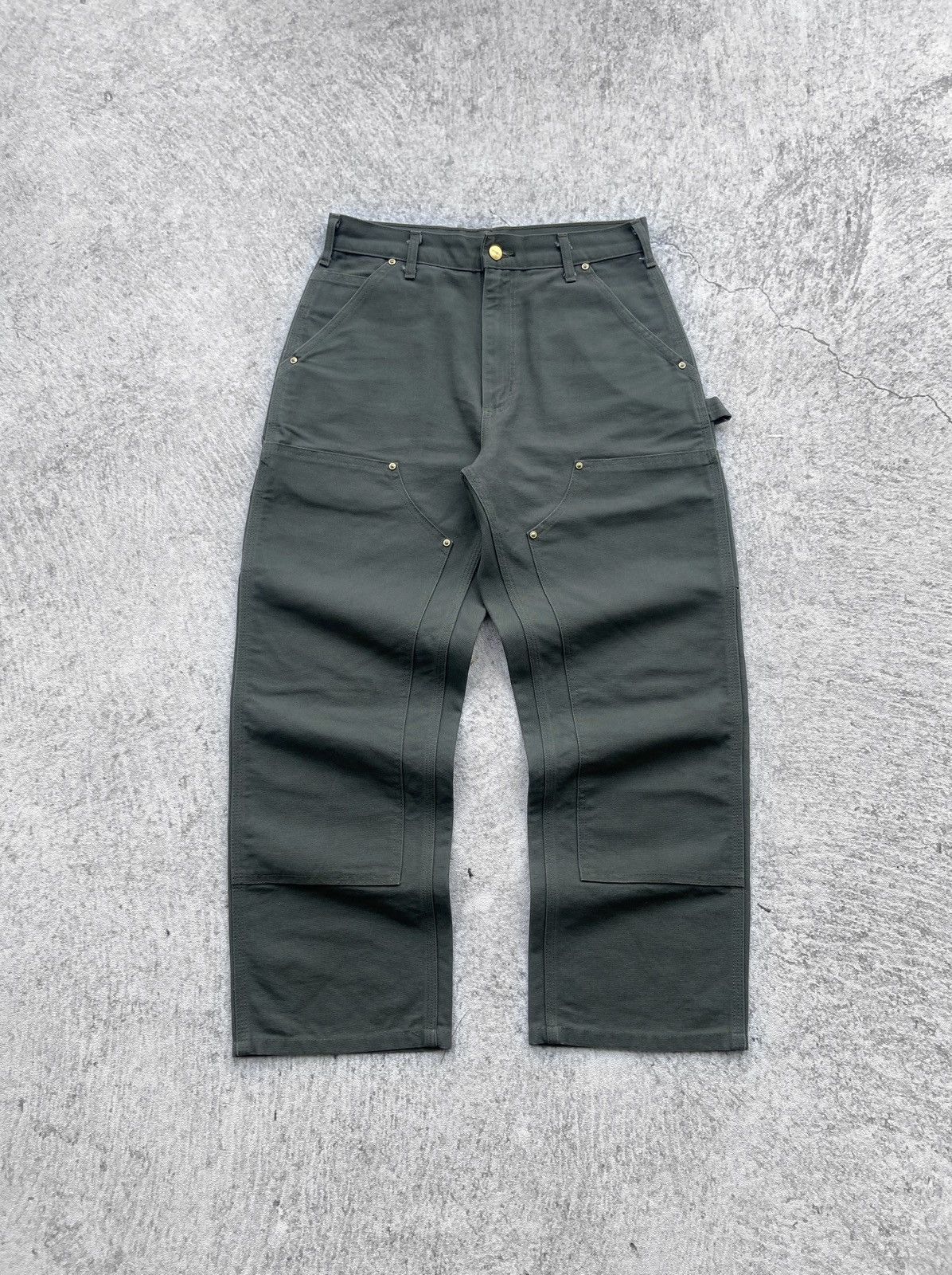 Other CARHART B01 DOUBLE KNEE PANT MOSS 30x30 Size US 30 / EU 46 - 1 Thumbnail