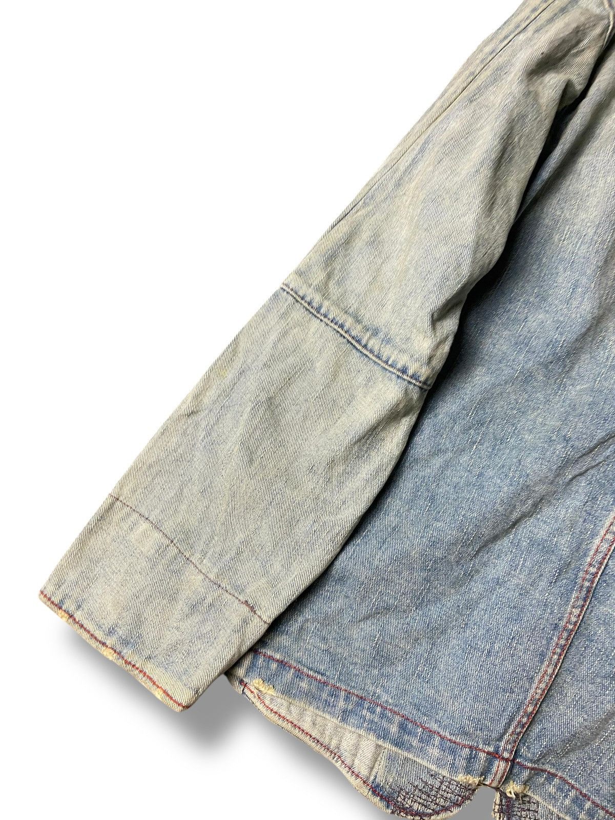 Japanese Brand Royal Blue Brand Denim Jeans Jacket (165) Size US L / EU 52-54 / 3 - 3 Thumbnail