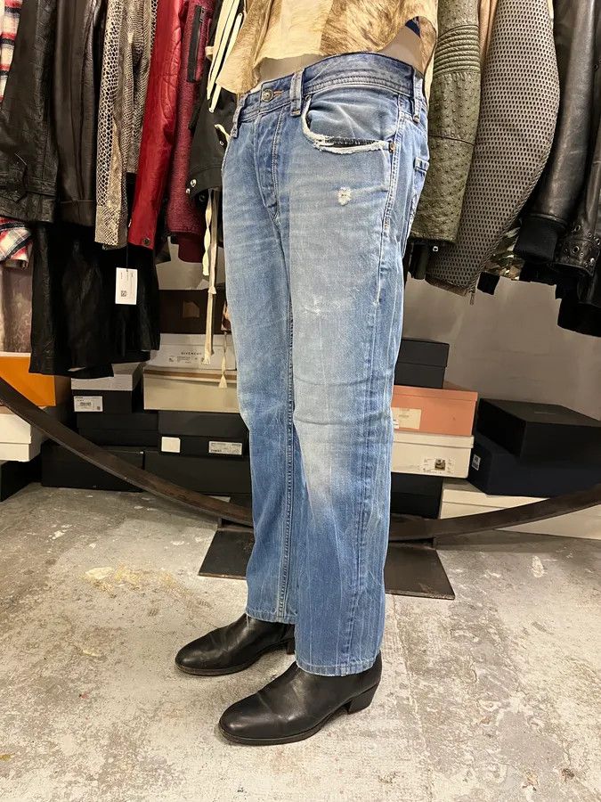 Diesel 2000s Diesel Blue Faded Denim Jeans Size US 30 / EU 46 - 3 Thumbnail