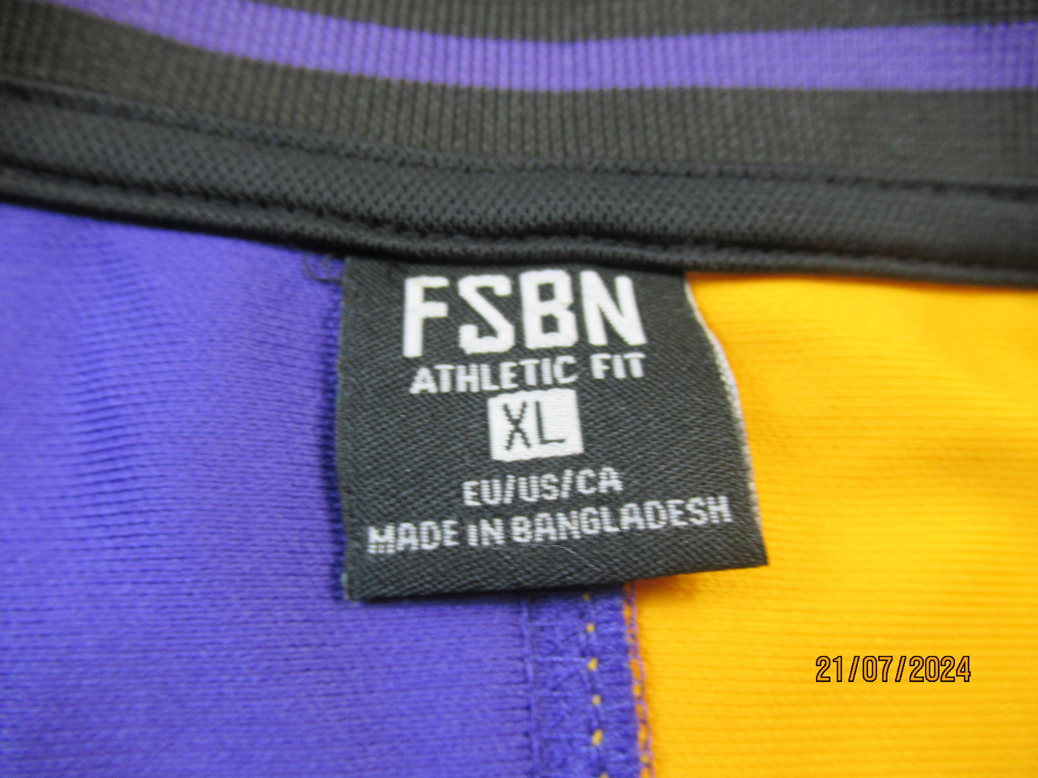 Other FSBN orange/violet t-shirt Size US XL / EU 56 / 4 - 5 Thumbnail