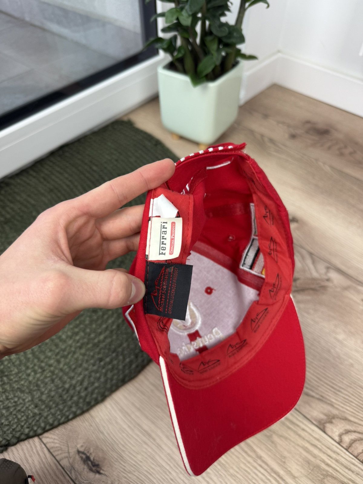 Ferrari 2006 F1 World Champion Michael Schumacher Ferrari Cap Size ONE SIZE - 11 Thumbnail