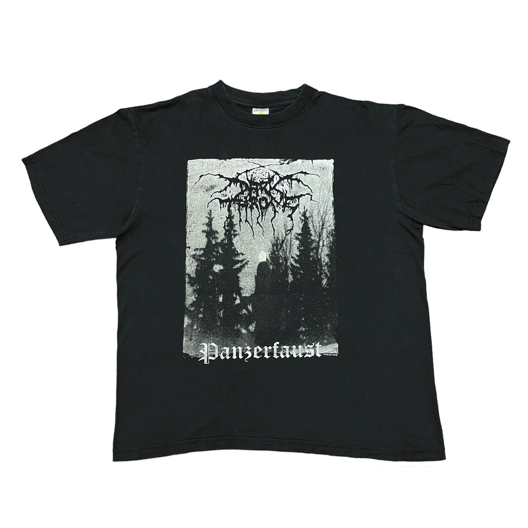 image of Vintage Darkthrone Shirt 2004 Vintage Band Tees Black Metal, Men's (Size XL)