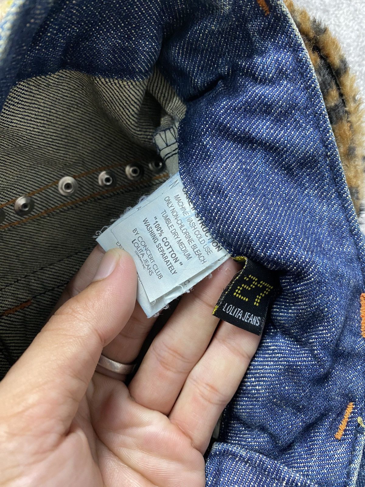 Tornado Mart 2000s Lolita Mudmax Fading Flare Jean Size US 30 / EU 46 - 7 Thumbnail