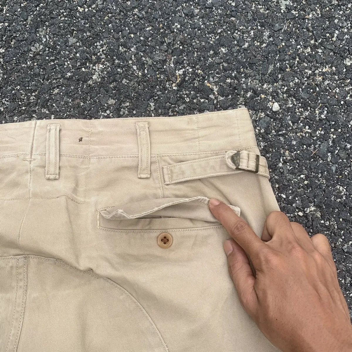 Polo Ralph Lauren RALPH LAUREN 36x33 Trousers Faded Distressed Pants Size US 36 / EU 52 - 17 Thumbnail