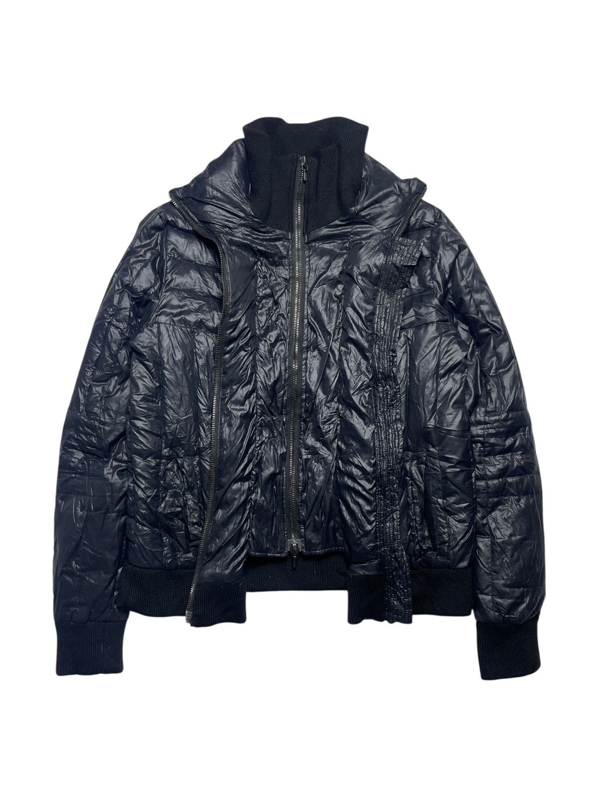 Isamu Katayama Backlash 2000’s Akm - Riri Zip Riders Puffer Jacket Size US M / EU 48-50 / 2 - 3 Thumbnail