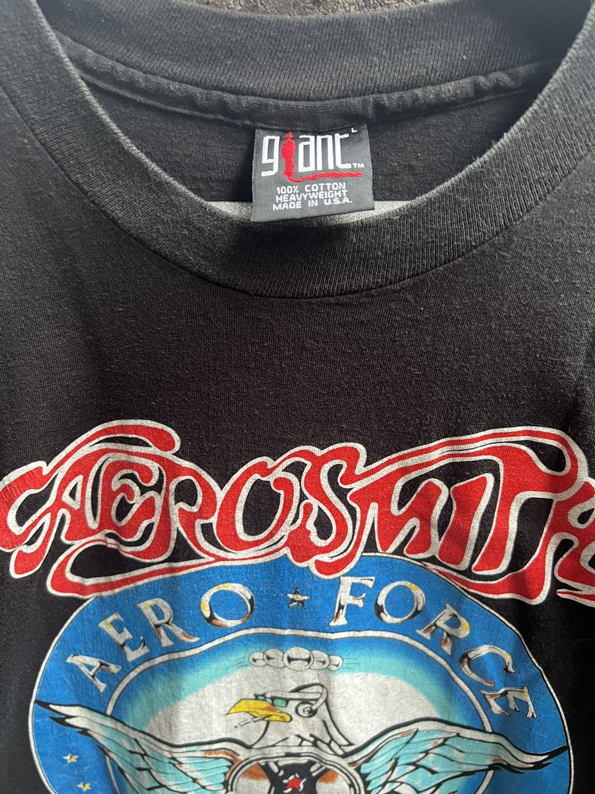Vintage Aerosmith shirt 90s Size US M / EU 48-50 / 2 - 9 Thumbnail