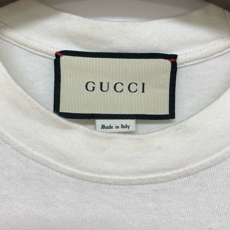 Gucci Gucci White cherry short-sleeved T-shirt Size S / US 4 / IT 40 - 3 Thumbnail