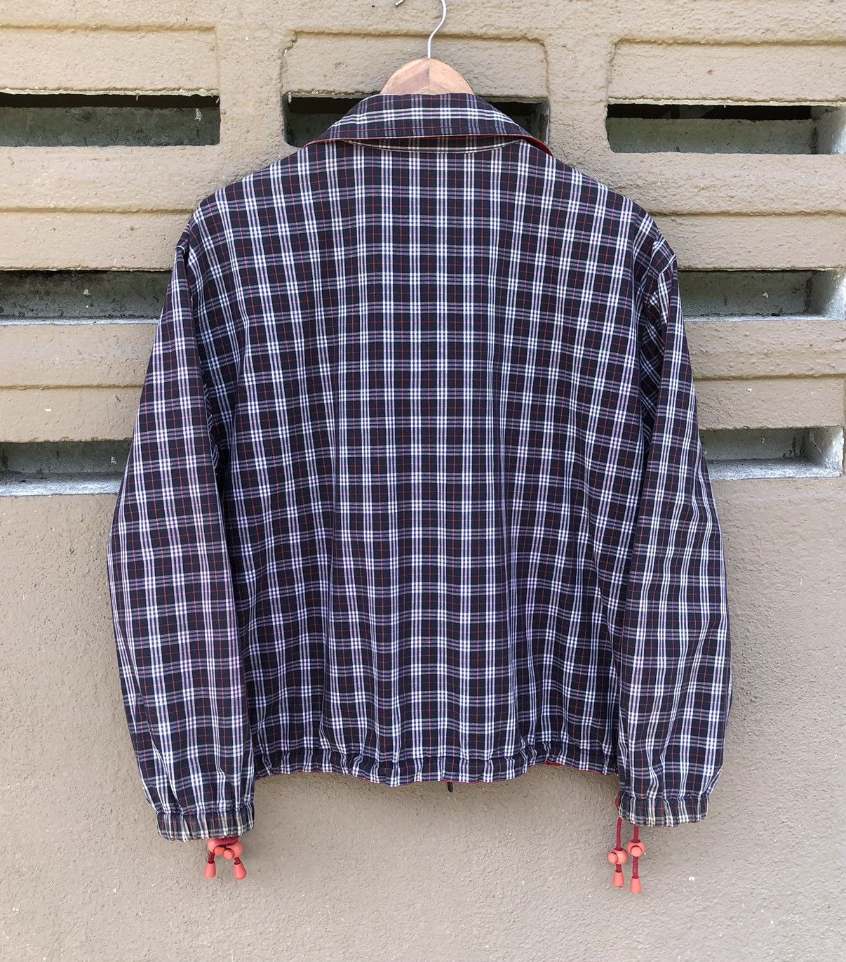 Burberry Vintage Burberrys Novacheck Reversible Bomber Jacket Size US M / EU 48-50 / 2 - 5 Thumbnail