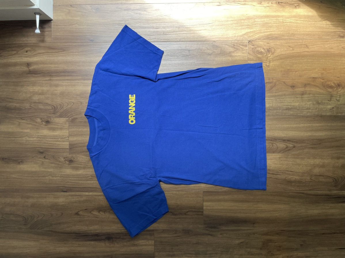 atthemoment Bold Blue “ORANGE” Fruit Graphic Tee – AttheMoment (Size S) Size US S / EU 44-46 / 1 - 2 Thumbnail