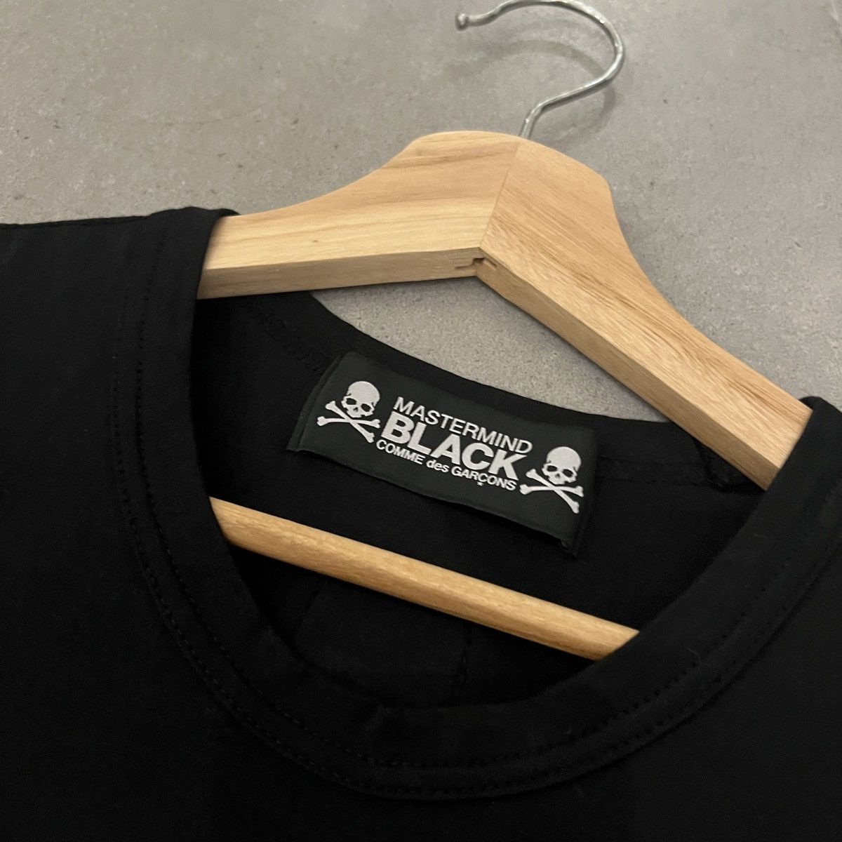 Comme des Garcons VERY RARE SS15 Mastermind Black Comme Des Garcons MBCDG Tee Size US L / EU 52-54 / 3 - 4 Thumbnail