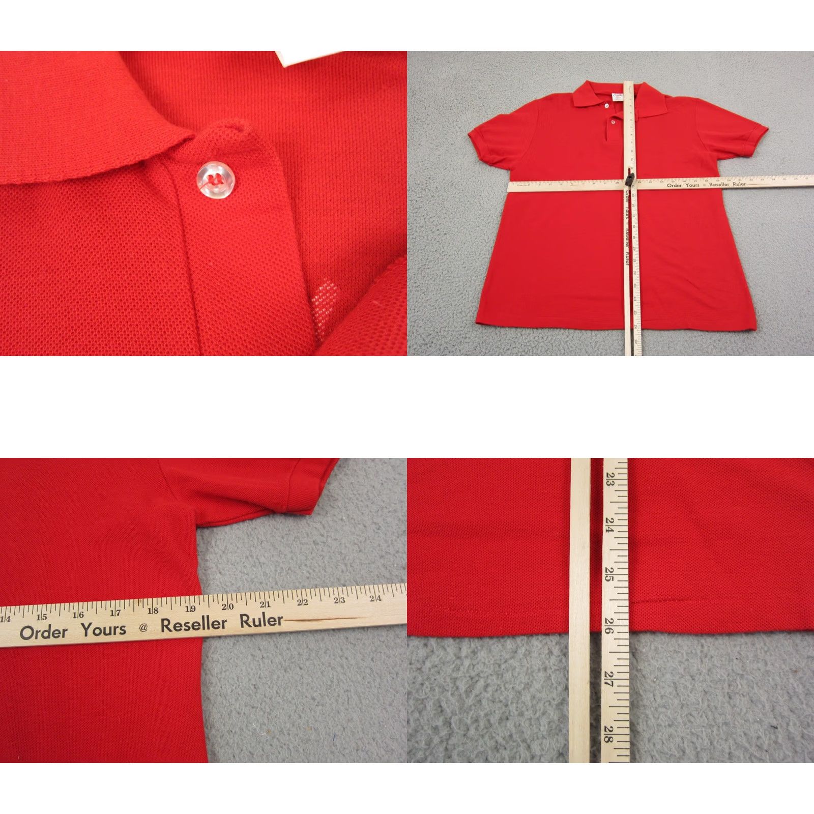 Vintage VINTAGE Stedman Polo Shirt Mens M Red 80s USA Shirt Cotton Jersey Logo Polo Size US M / EU 48-50 / 2 - 8 Thumbnail