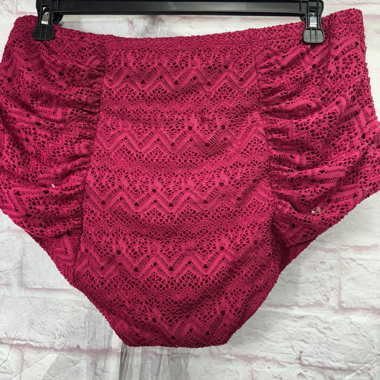 Other Torrid High-Waisted Lace Swim Bottom Size 2 Size ONE SIZE - 4 Thumbnail