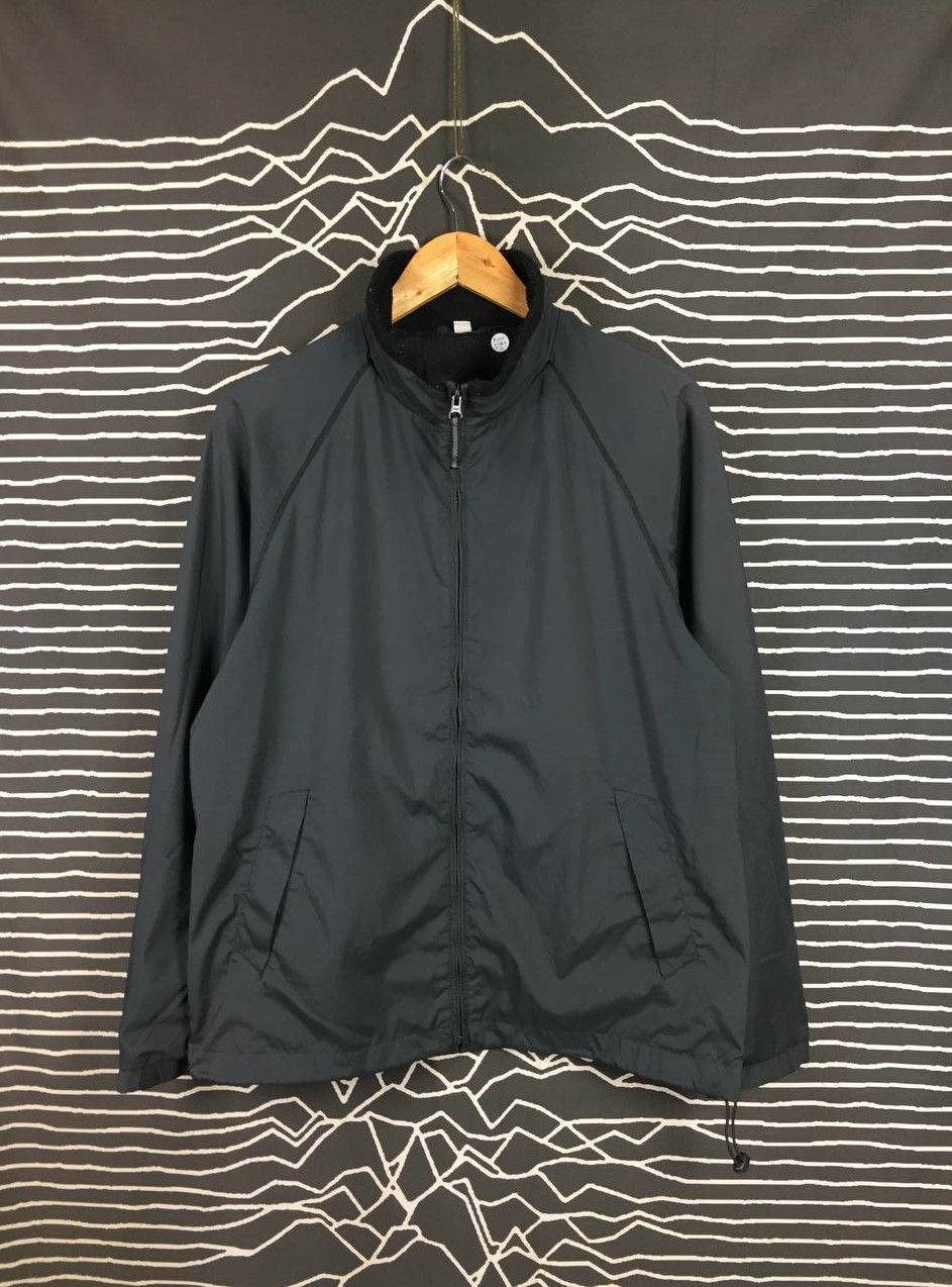 Uniqlo UNIQLO Black Windbreaker Full Zip Jacket Size M Size US M / EU 48-50 / 2 - 2 Thumbnail