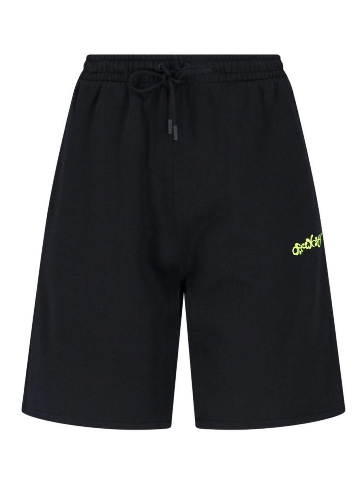 Off-White o1gr1nt0425 Opposite Arr Skate Sweat Short in Black Size US 32 / EU 48 - 1 Thumbnail
