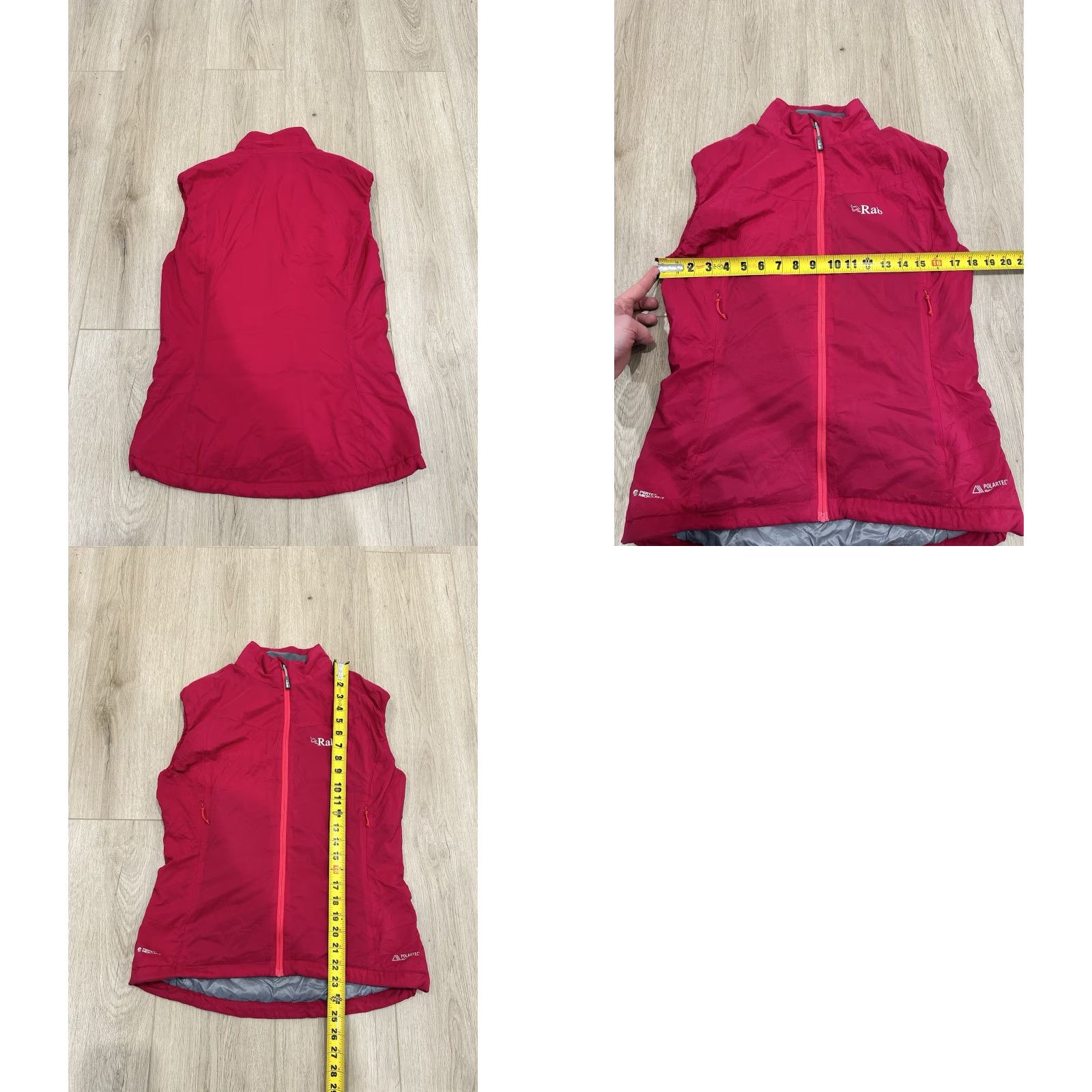 Rab Rab Strata Vest Women Small Zip Pertex Microlight Polartec Alpha Insulated Windbreaker Classic Outdoor Ski Size S / US 4 / IT 40 - 8 Thumbnail