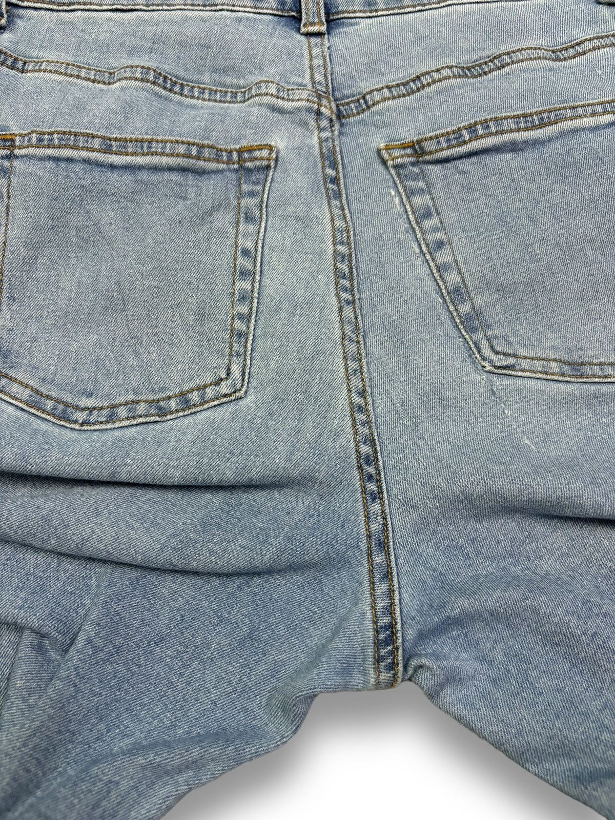 GU × Undercover Japanese Brand GU Blue Washed Flare Bell Bottom Jeans Size US 28 / EU 44 - 11 Thumbnail