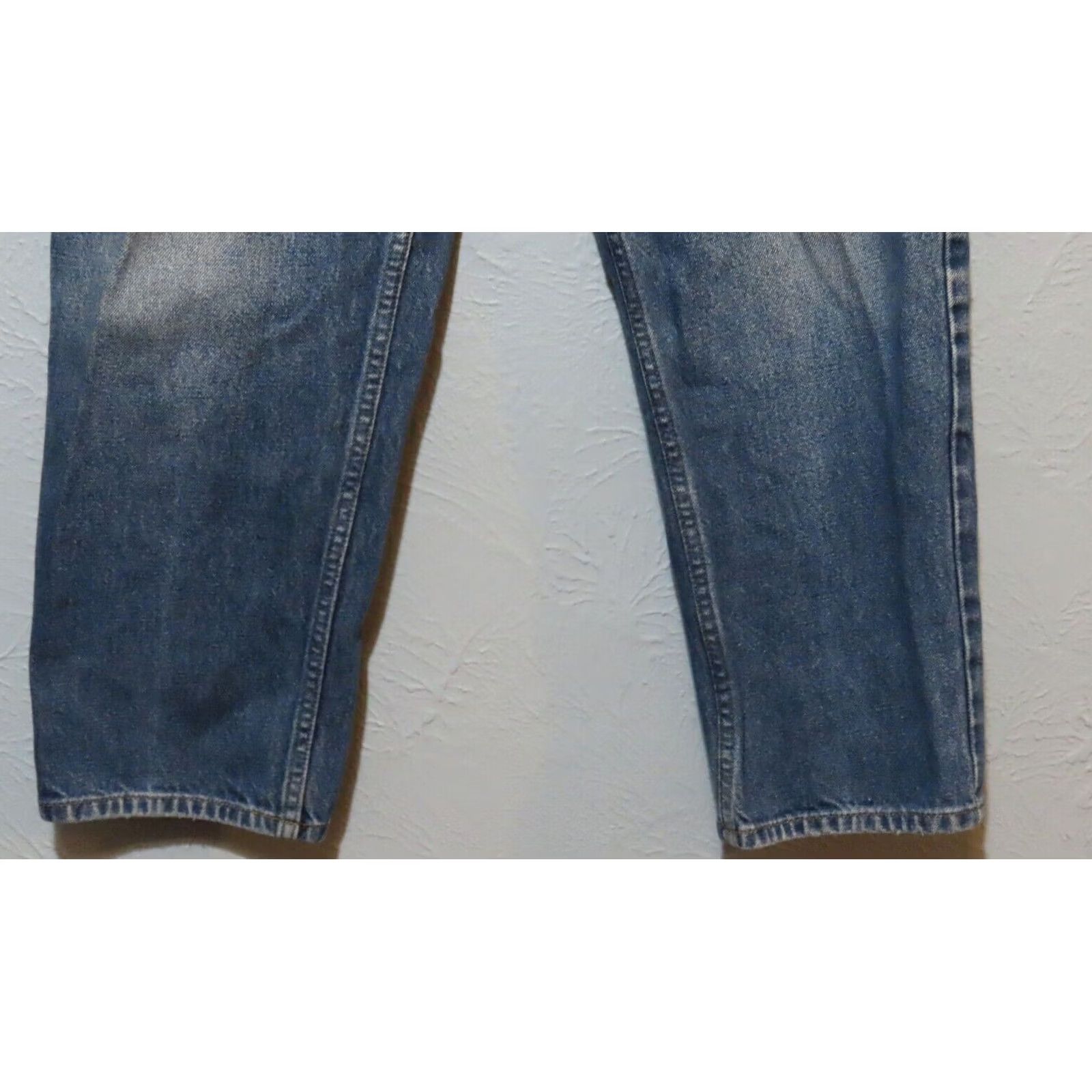 Vintage VINTAGE L.L. Bean Jeans Men 34x29 Blue Denim Pant Relaxed Fit 5-Pocket Logo USA Comfort Breathable Lined Straight Vintage USA Mens Jeans Size US 34 / EU 50 - 2 Thumbnail