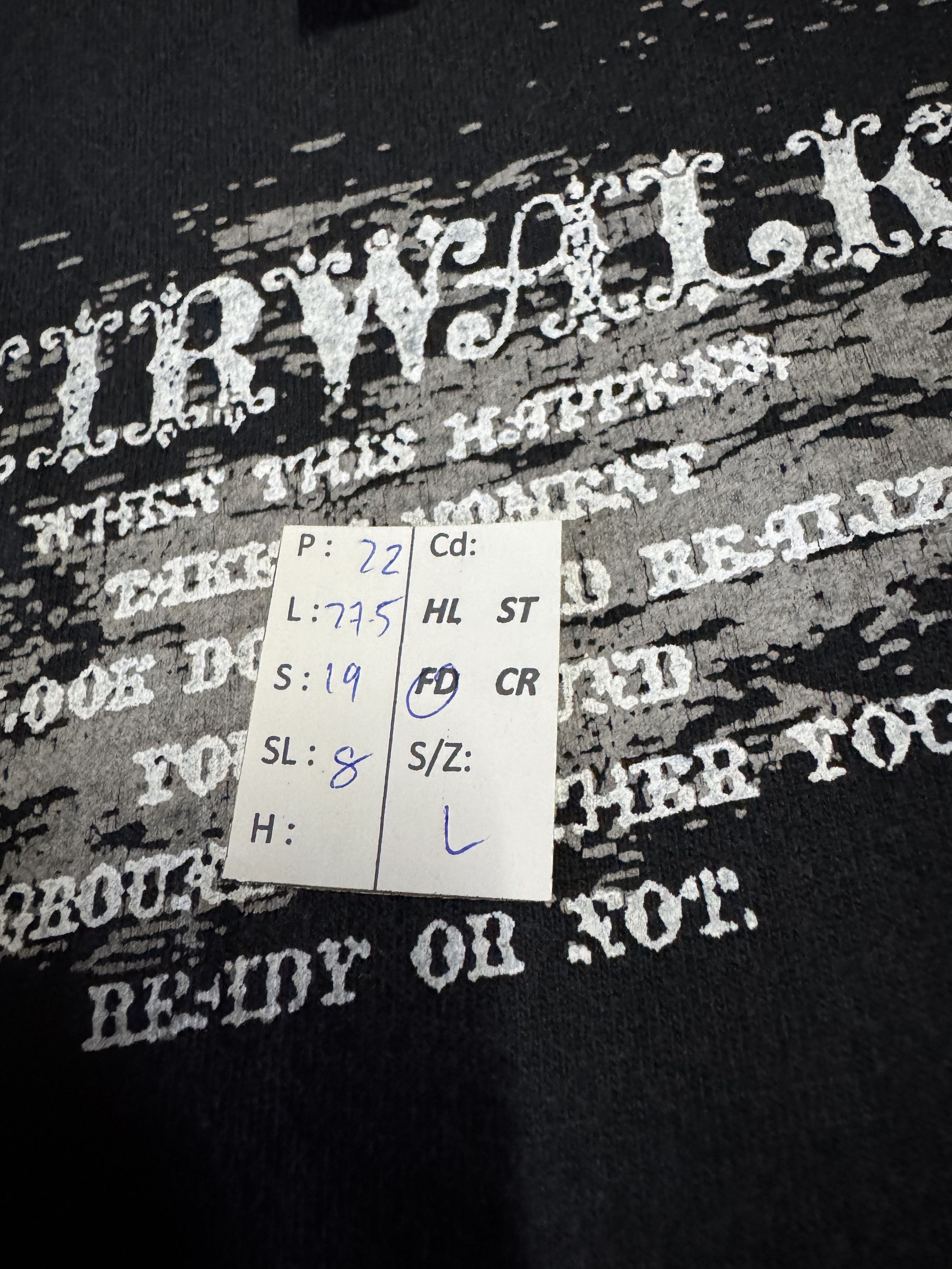 Airwalk VINTAGE Y2K AIRWALK CRAZY POEM SKATE 2000s NUMETAL STYLE TEE Size US L / EU 52-54 / 3 - 16 Thumbnail