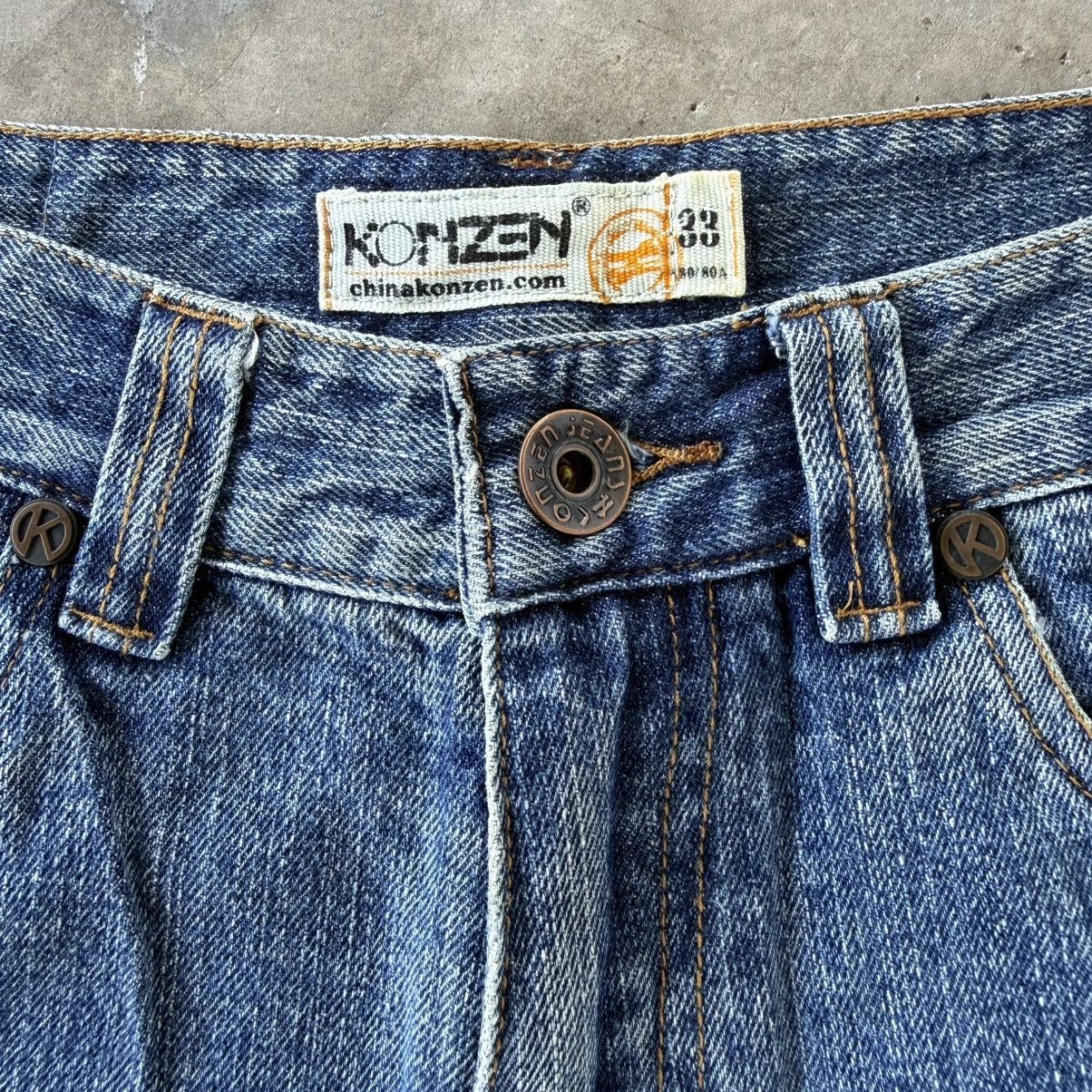 Japanese Brand W32 Vintage Koizen Faded Denim Jean Pants Size US 32 / EU 48 - 4 Thumbnail