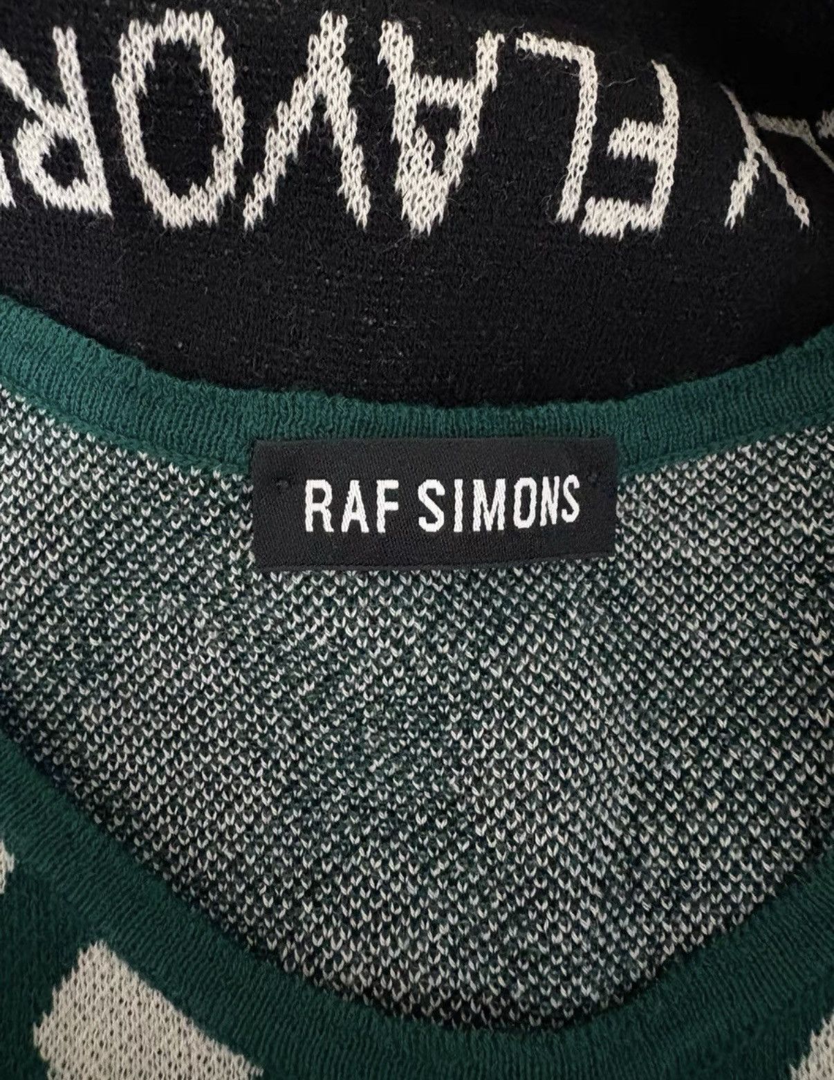 Raf Simons Raf Simons 14SS Long Wool Sweater Vest Size US S / EU 44-46 / 1 - 3 Thumbnail