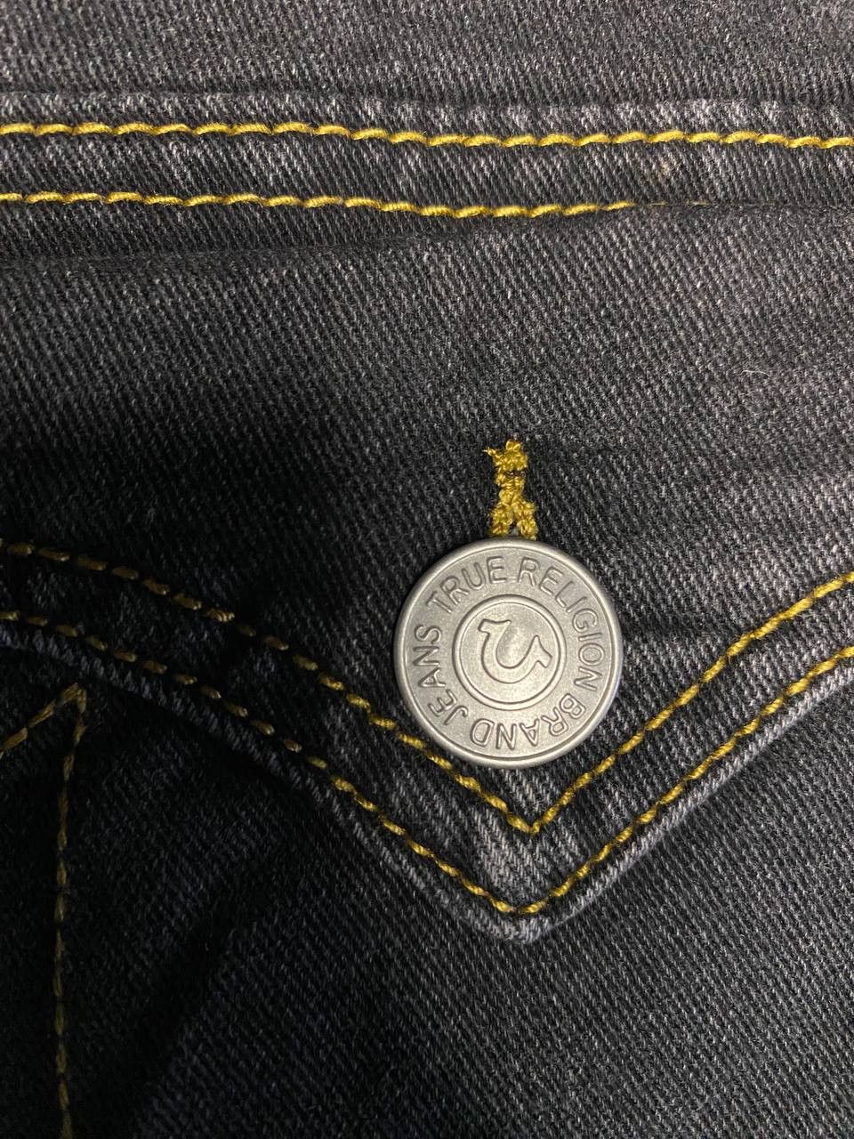 True Religion True Religion - Ricky Sn Flap Straight Jeans Size US 32 / EU 48 - 5 Thumbnail