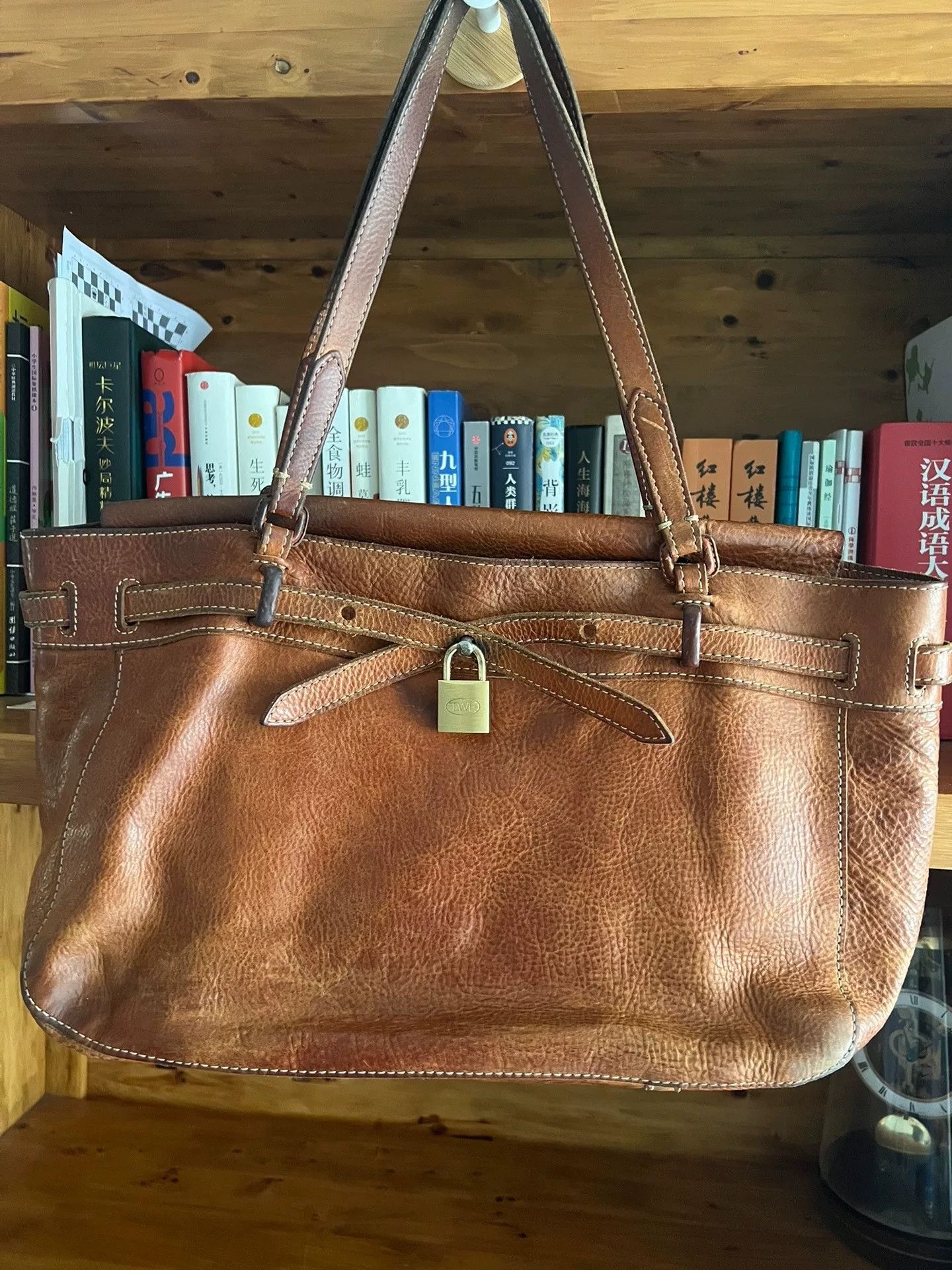 Gents Genten Vintage Leather Bag Size ONE SIZE - 2 Thumbnail