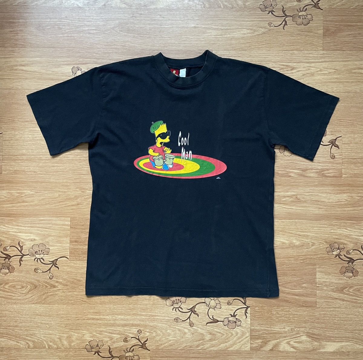 The Simpsons Vintage The Simpsons Cool Man Matt Growning 2001 T Shirt Tee Size US L / EU 52-54 / 3 - 1 Thumbnail