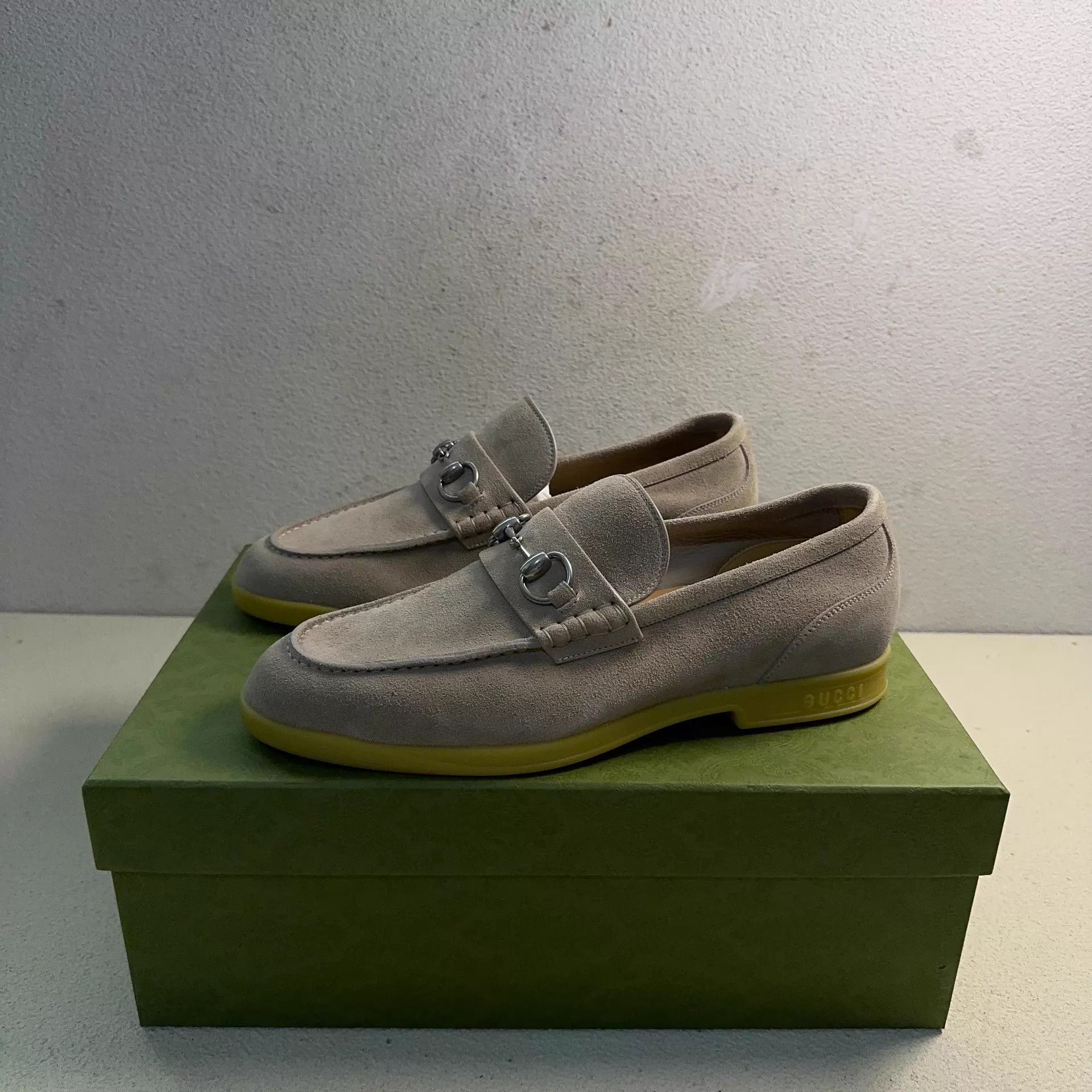 Gucci Gucci Horsebit Loafer Men's Gray 42.5 Size US 9.5 / EU 42-43 - 1 Thumbnail