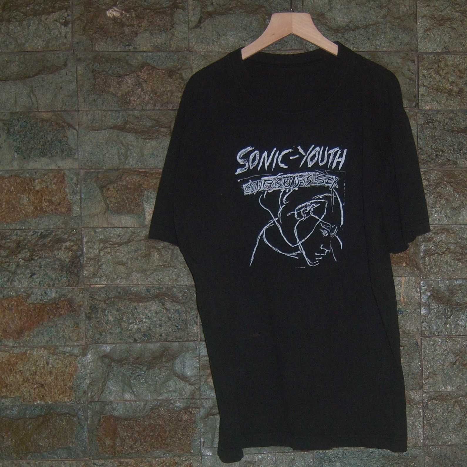 Band Tees × Vintage 90s Sonic Youth Confusion is Sex Size US L / EU 52-54 / 3 - 3 Thumbnail