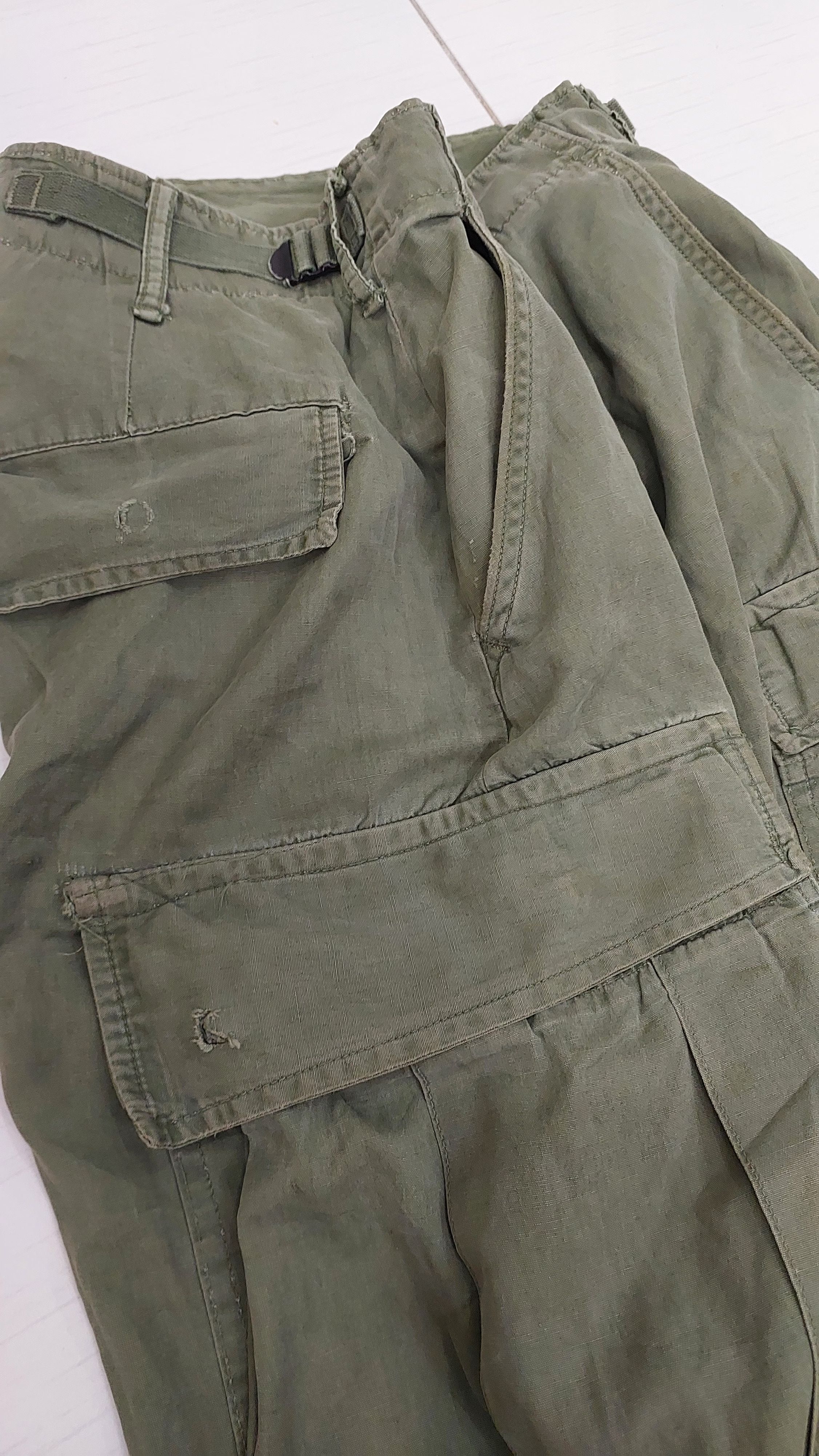 Vintage VINTAGE 60s OG 107 POPLIN ARMY PANT Size US 34 / EU 50 - 7 Thumbnail