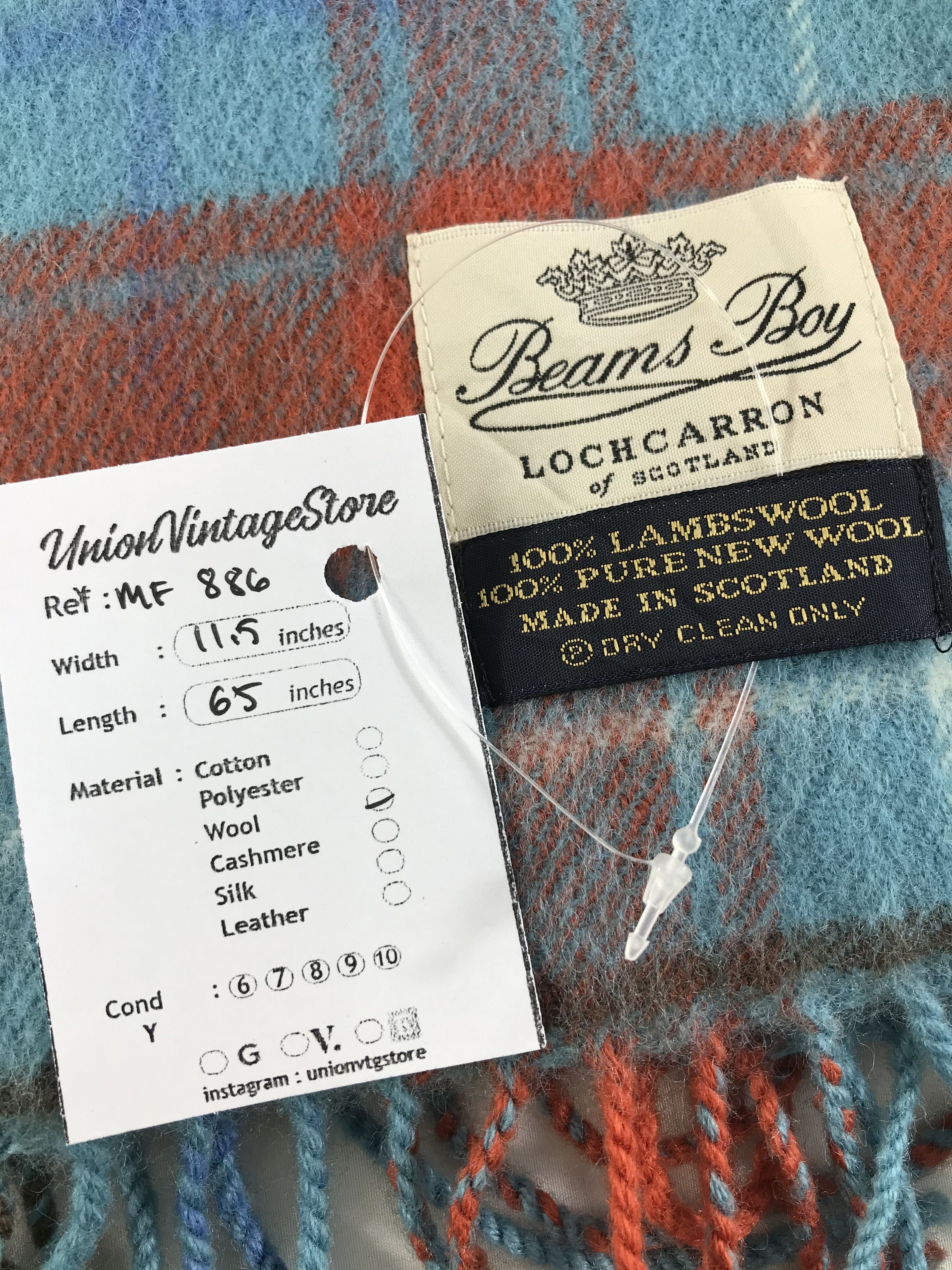 Beams Plus Vintage Beams Scarf/Muffler/Neckwear MF886 Size ONE SIZE - 4 Thumbnail
