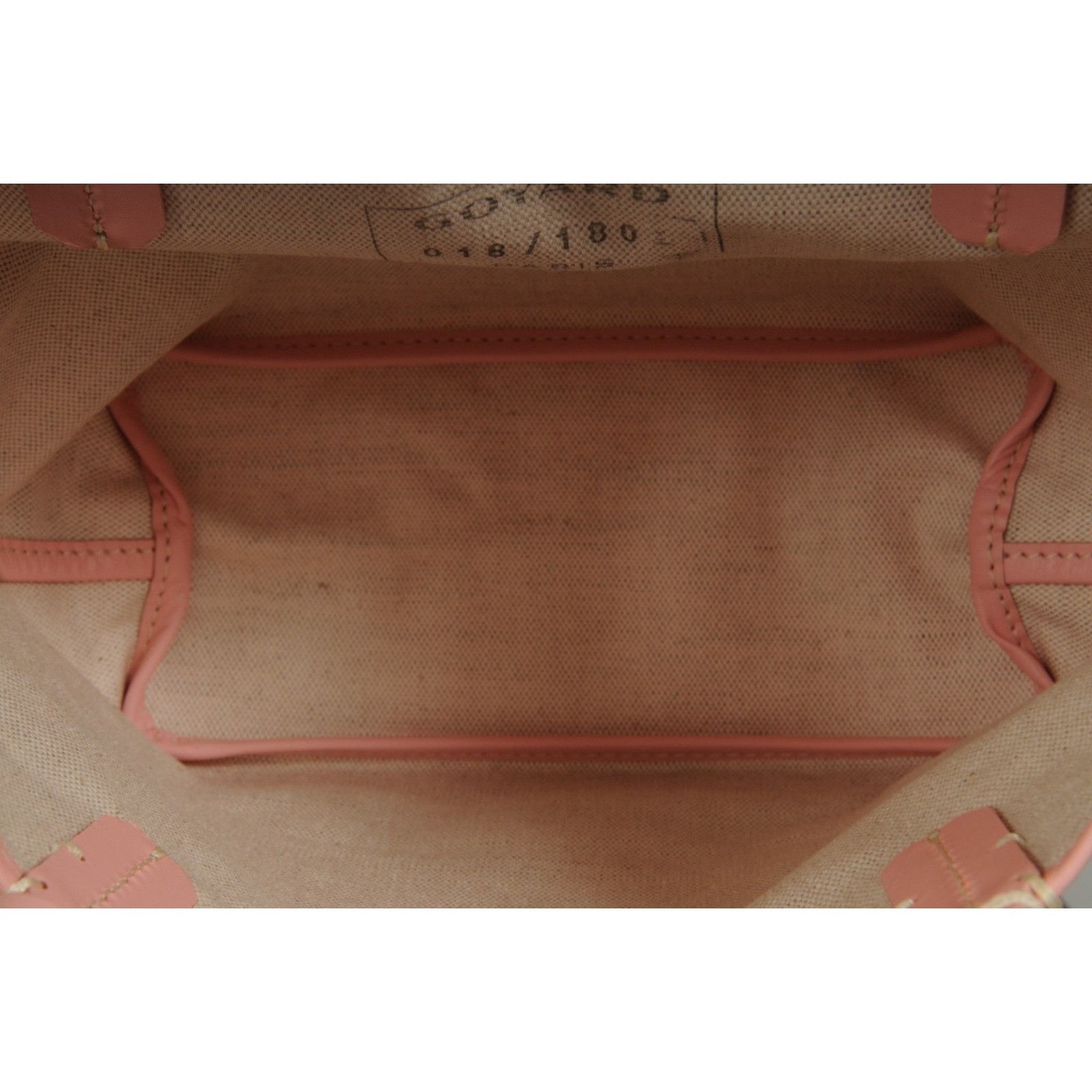 Goyard Mini Anjou Tote Bag Pink Goyardine Reversible Canvas Size ONE SIZE - 18 Thumbnail