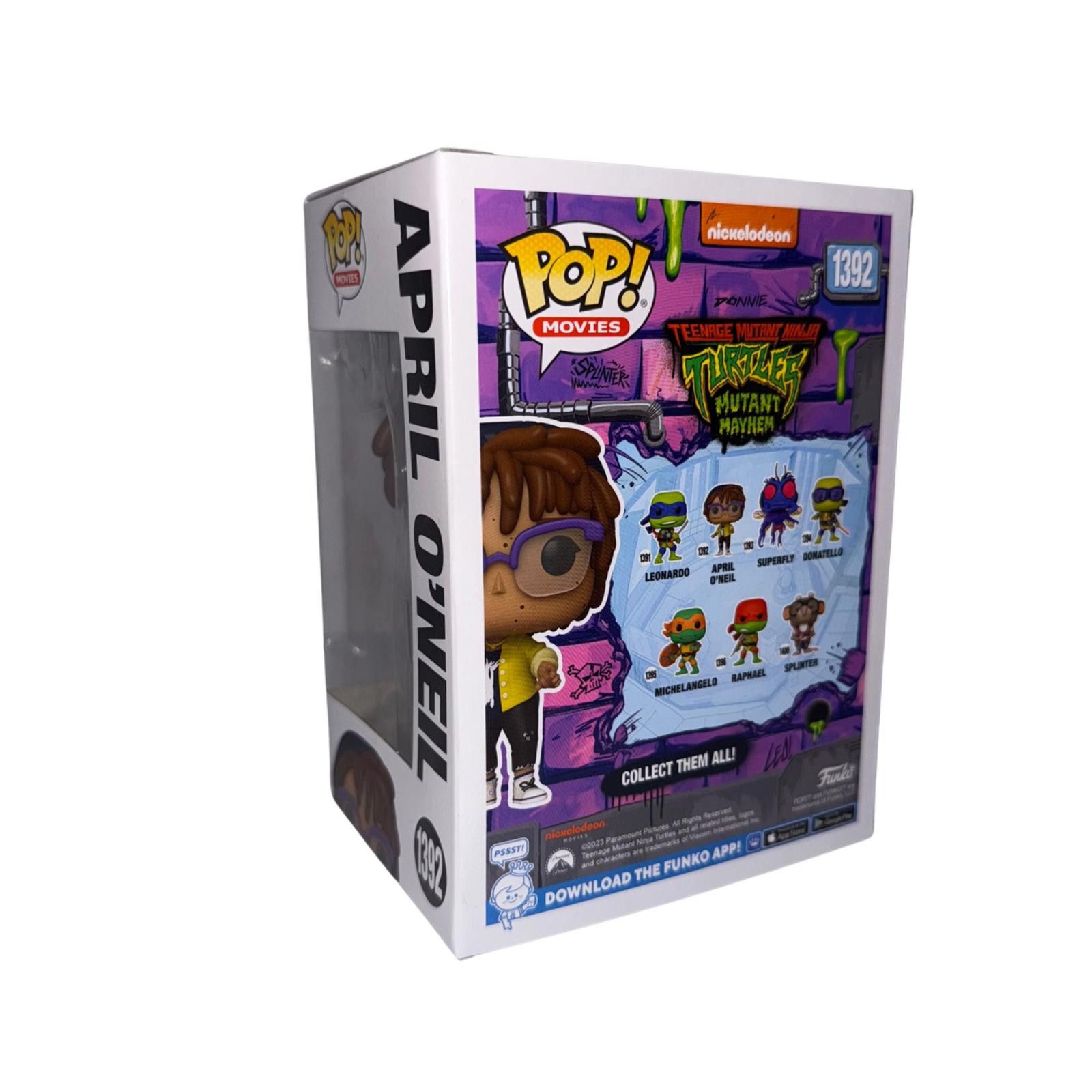 Other NIB Funko Pop! Movies TMNT Mutant Mayhem April O'Neil #1392 Size ONE SIZE - 2 Thumbnail