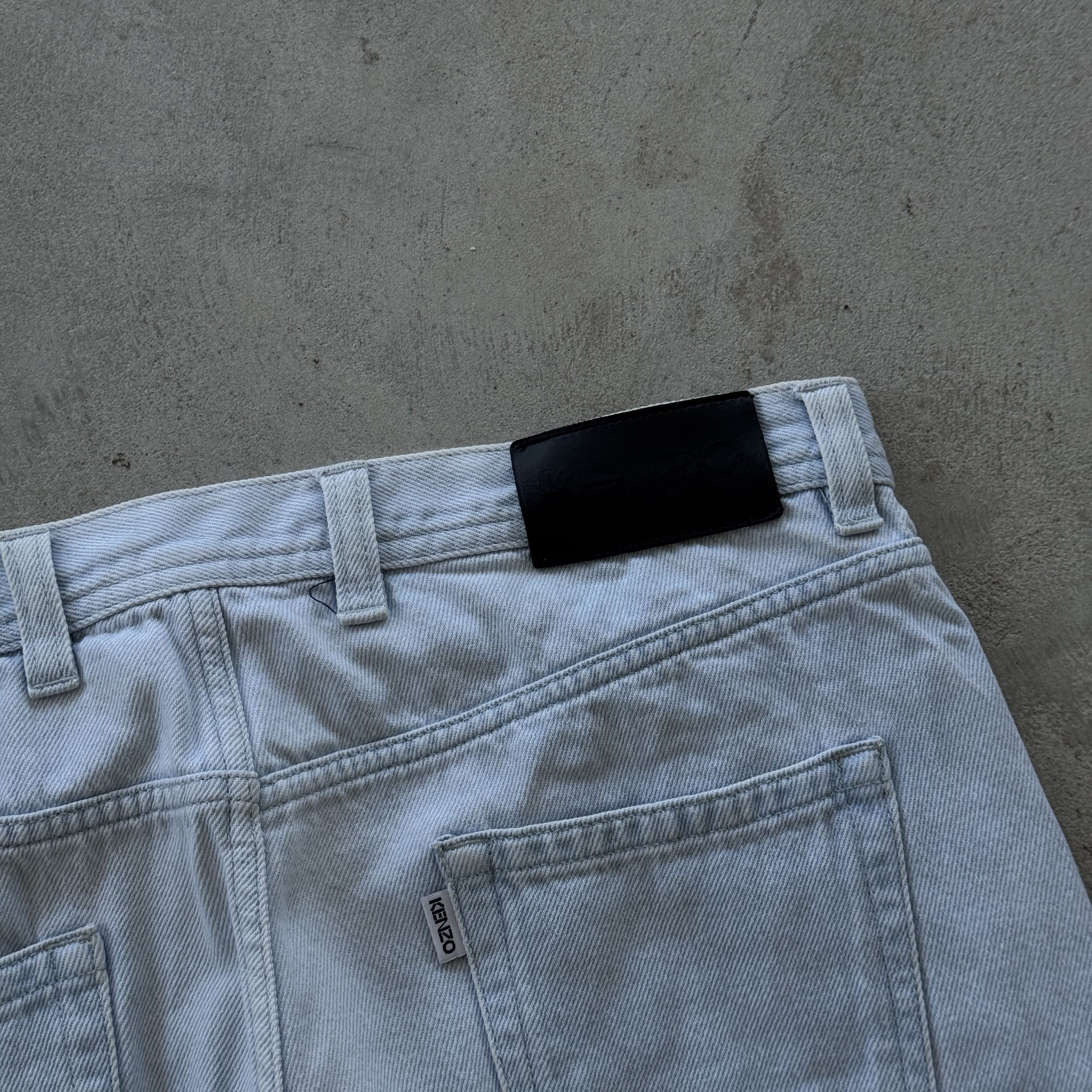 Kenzo Kenzo Paris Light Blue Wash Denim Jeans W34 Straight Leg Size US 34 / EU 50 - 3 Thumbnail
