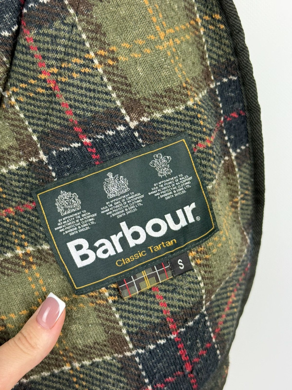 Barbour Barbour Edderton Men’s Quilted Wax Waxed Cotton Jacket Size US S / EU 44-46 / 1 - 24 Thumbnail