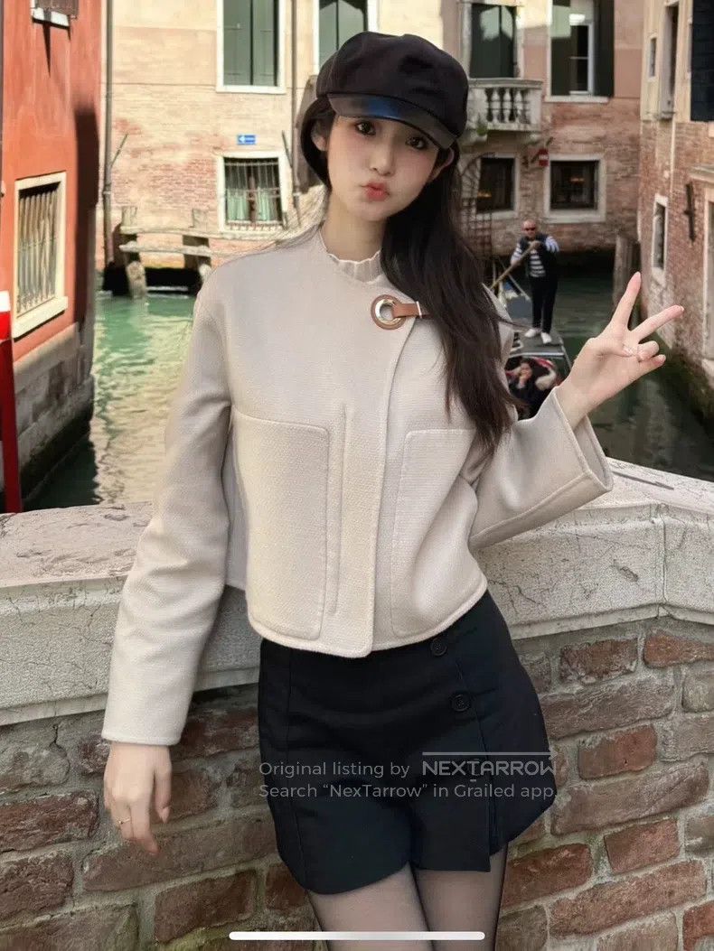 Hermes Hermes Crewneck Cashmere Jacket Size XXS / US 00 / IT 34 - 9 Thumbnail