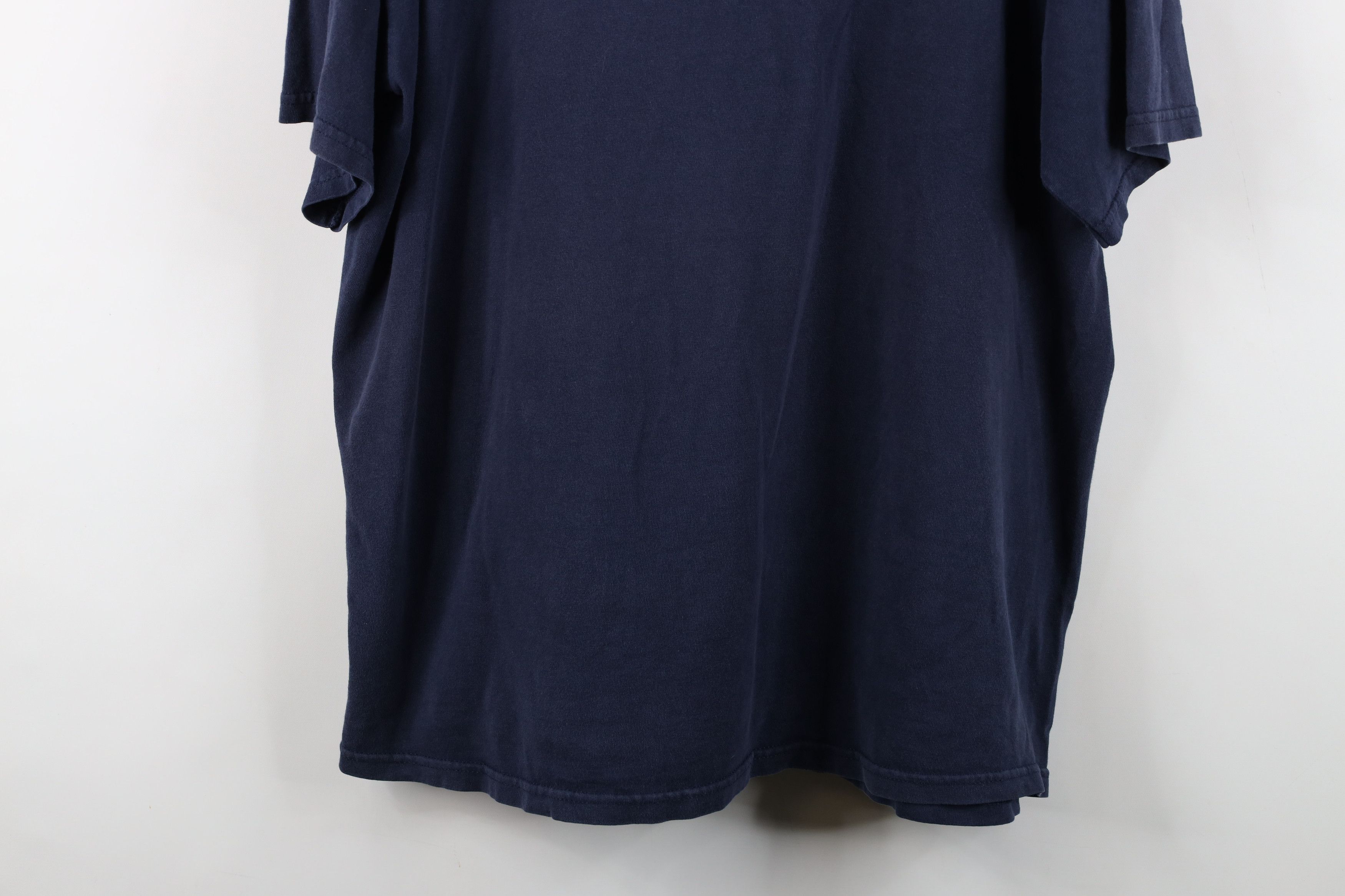 Vintage Vintage 90s Spell Out Notre Dame University T-Shirt Blue Size US XL / EU 56 / 4 - 3 Thumbnail