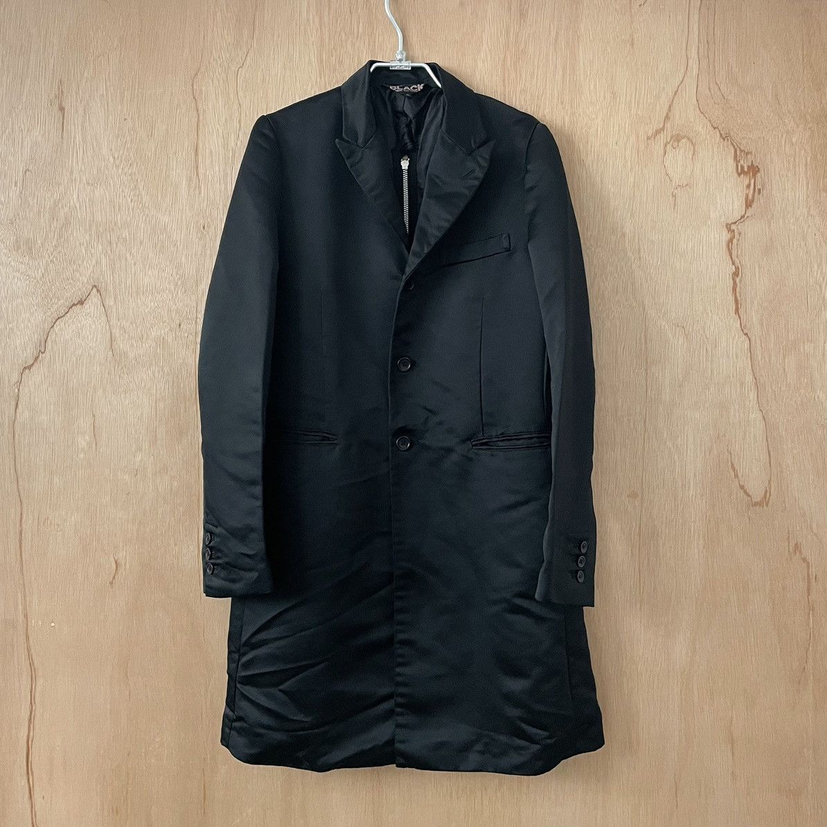 Comme des Garcons Black Comme des garcons black zip coat jacket Size US S / EU 44-46 / 1 - 4 Thumbnail