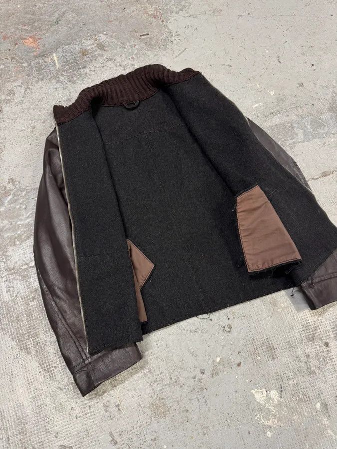 Designer × Dolce & Gabbana × Vintage 2000s Dolce & Gabbana Brown Leather Jacket Size US M / EU 48-50 / 2 - 9 Thumbnail