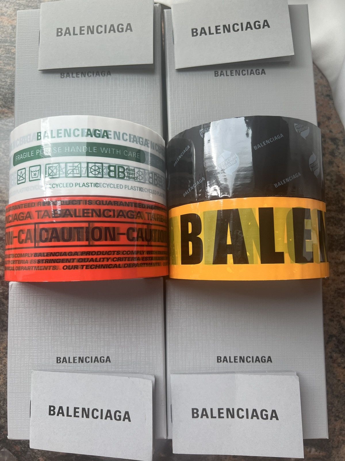 Balenciaga 🔥 🔥 Limited Balenciaga Objects Tape Bracelet Sets of 3 Size ONE SIZE - 5 Thumbnail