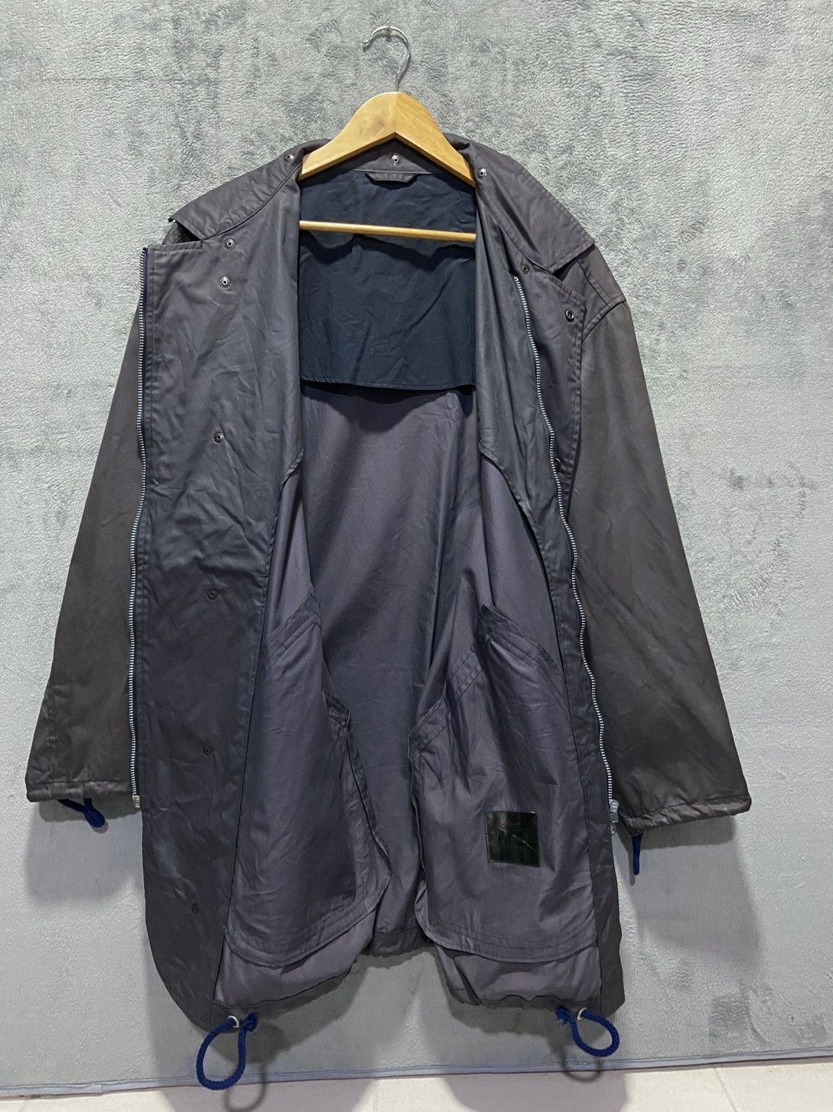 Yohji Yamamoto Vintage Yohji Yamamoto long jacket Size US L / EU 52-54 / 3 - 3 Thumbnail