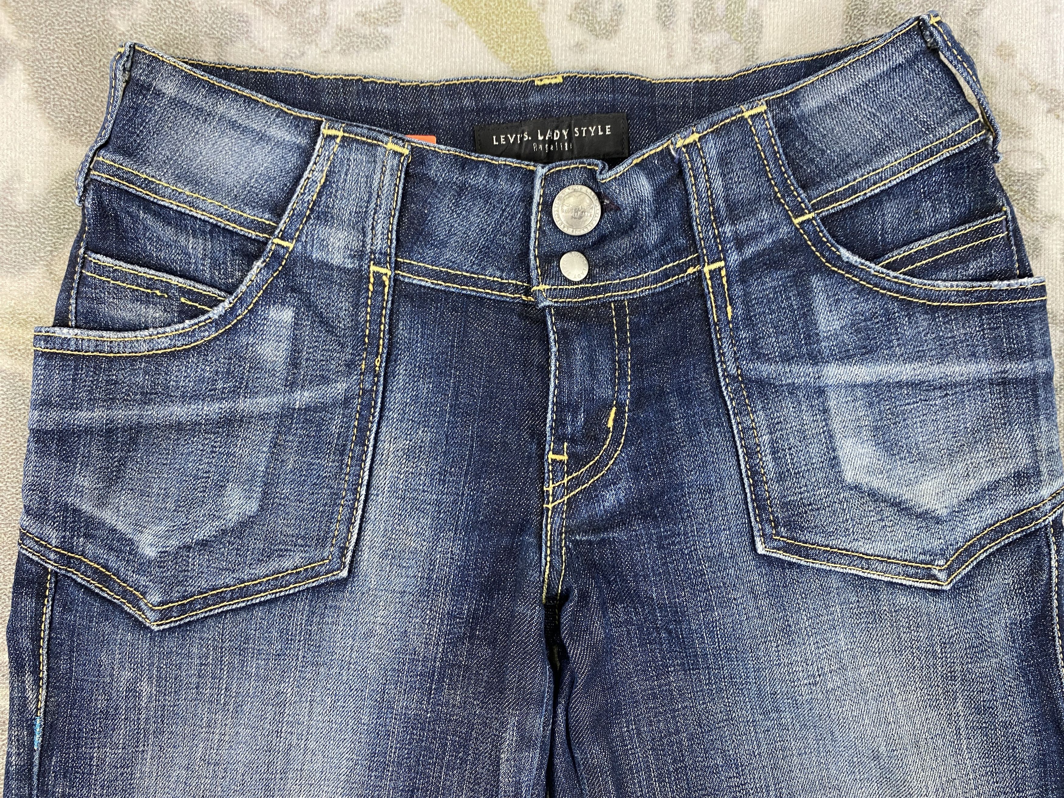 Levi's Blue Vintage Levi's Flare Jeans 30x32 Denim- JN3661 Size US 30 / EU 46 - 3 Thumbnail