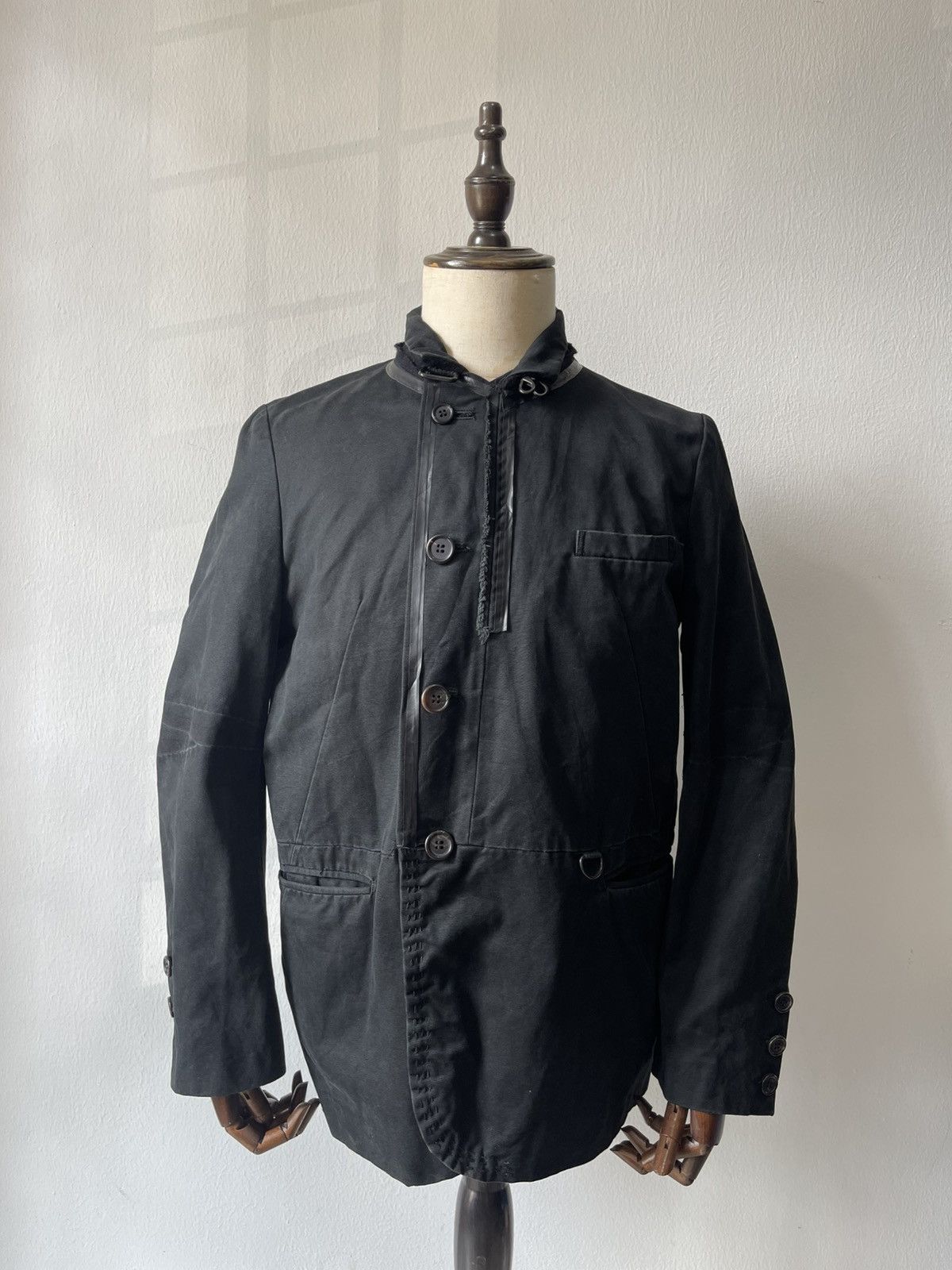 Undercover Undercover 'But Beautiful Guru Guru' Asymmentrical Jacket C1 Size US L / EU 52-54 / 3 - 1 Thumbnail