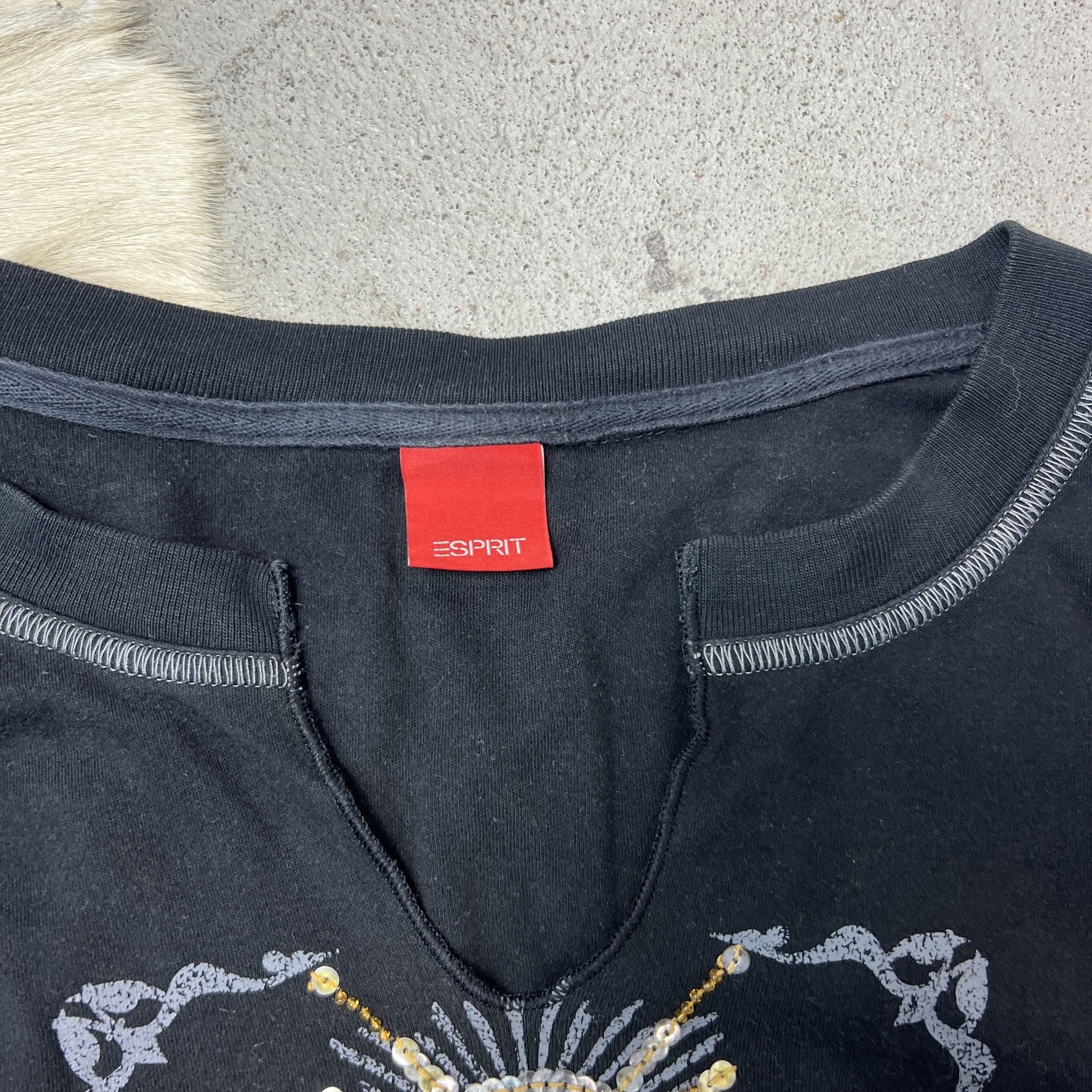 Vintage Vintage Avant Garde Grunge Printed Longsleeve Y2K Size XL / US 12-14 / IT 48-50 - 4 Thumbnail