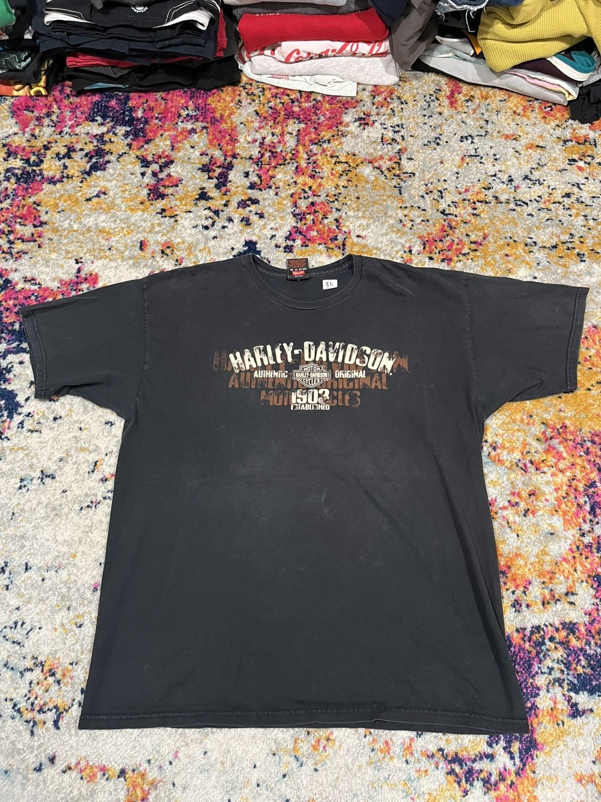 Harley Davidson Vintage Harley Davidson Shirt XL Size US XL / EU 56 / 4 - 3 Thumbnail