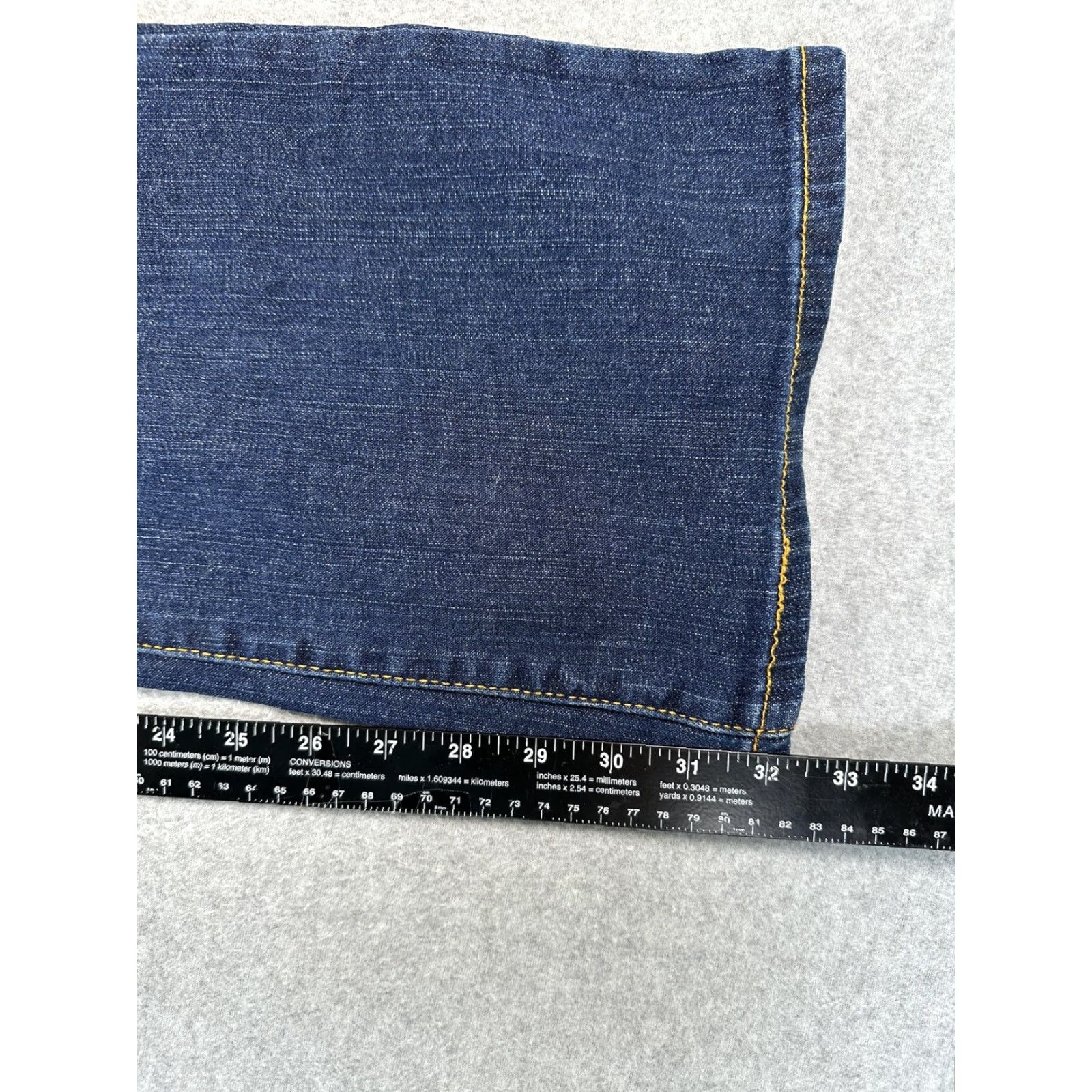 Levi's Levi's 515 Boot Cut Jeans Womens 12M Blue Dark Wash Mid Rise Stretch Denim Size 34" / US 12 / IT 48 - 6 Thumbnail