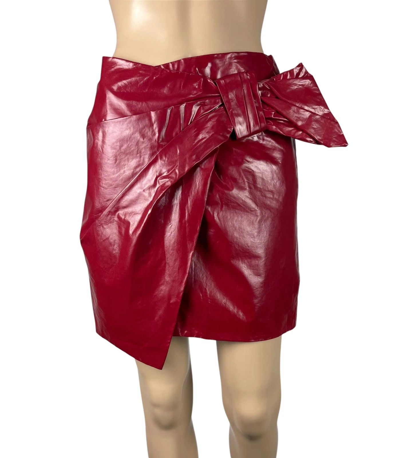 Isabel Marant Isabel Marant Laque Skirt Bow Decor size 36 Size 26" / US 2 / IT 38 - 1 Thumbnail
