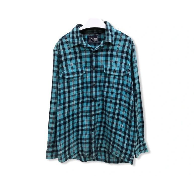 Japanese Brand Japanese Brand Uniqlo Plaid Tartan Flannel Shirt 👕 Size US M / EU 48-50 / 2 - 1 Thumbnail